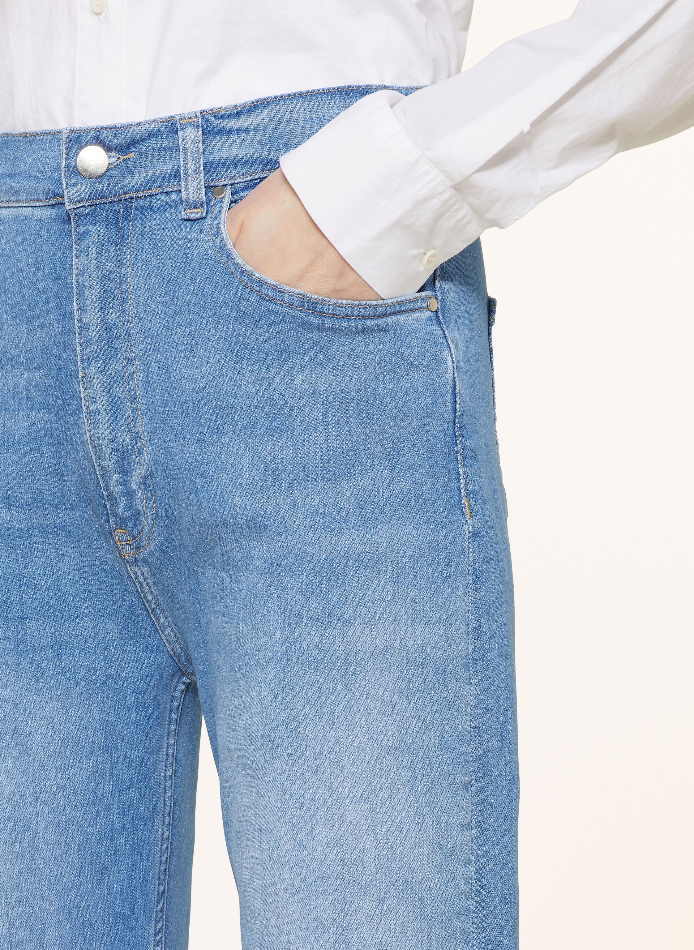 Thumbnail - Darling Harbour Bootcut Jeans blau