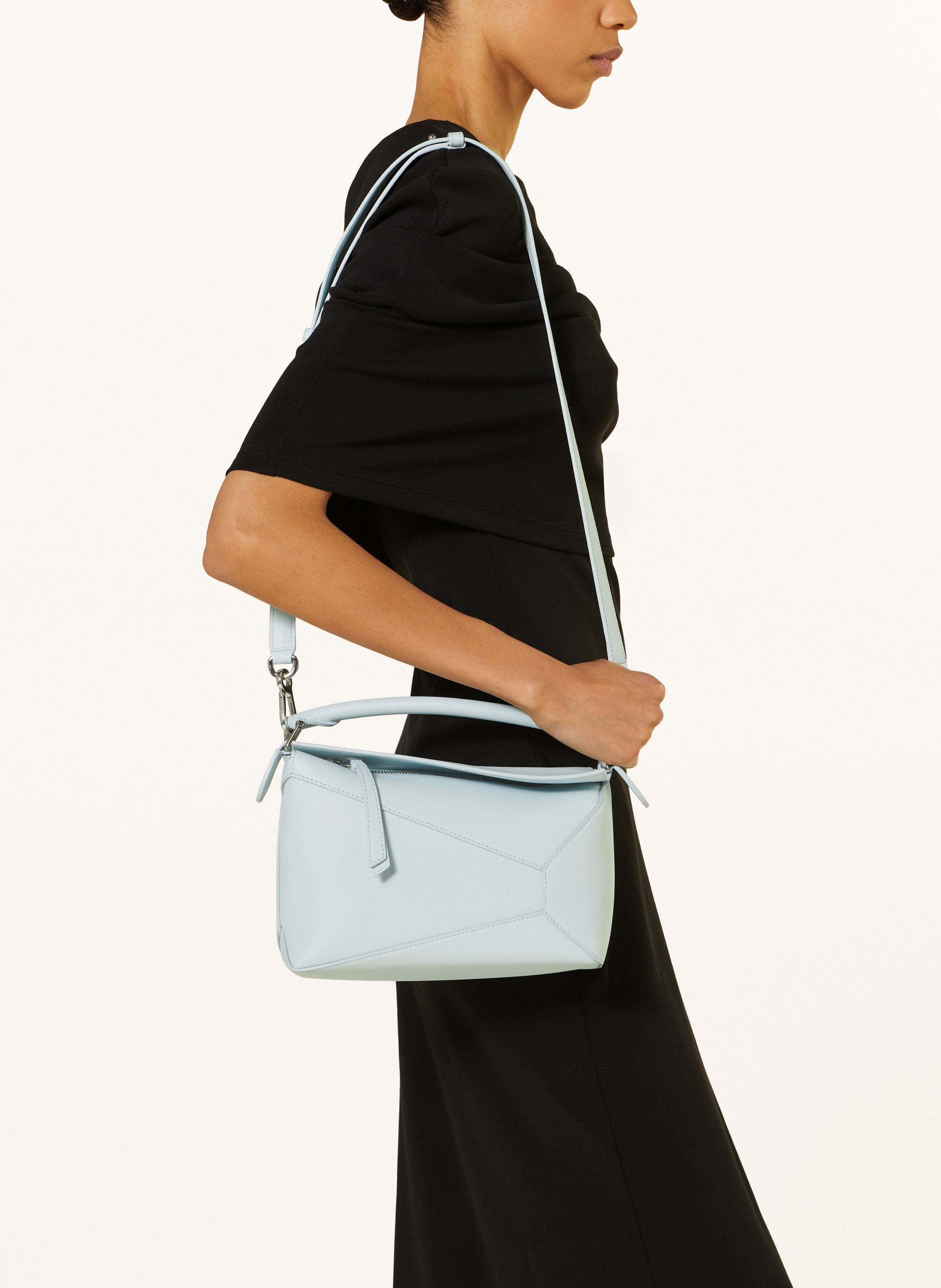 Thumbnail - Loewe Handtasche Puzzle Small blau