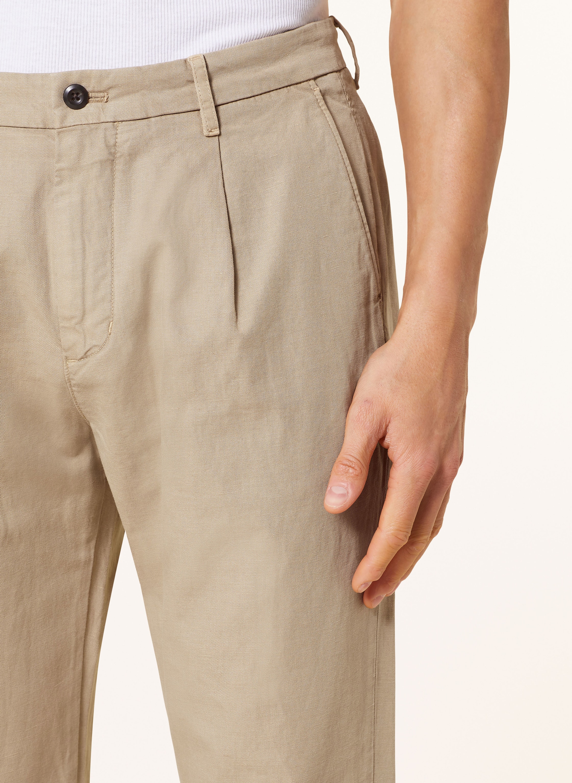 Thumbnail - Tommy Hilfiger Chino Relaxed Tapered Fit beige
