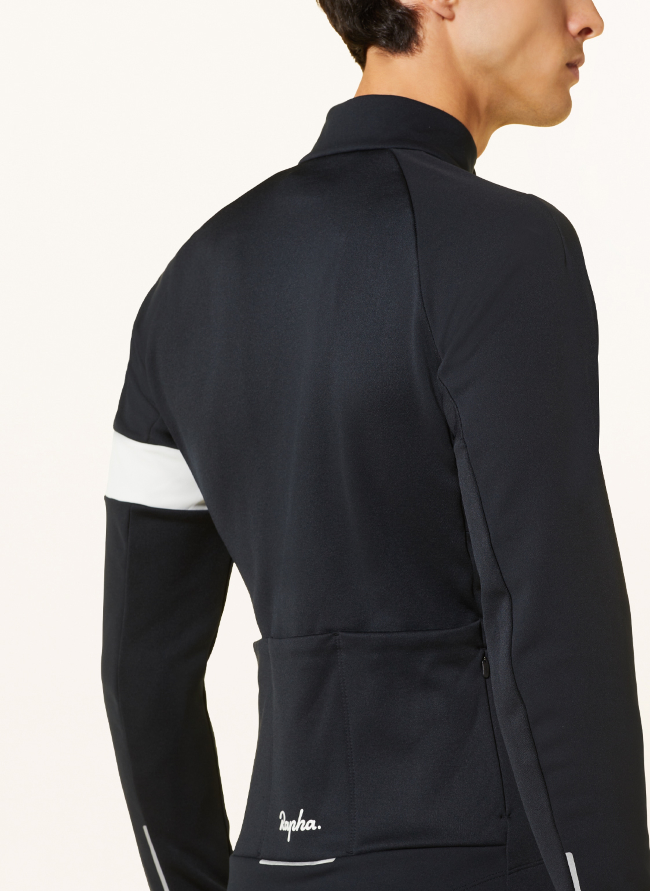 Thumbnail - Rapha Softshell-Radjacke Winter schwarz