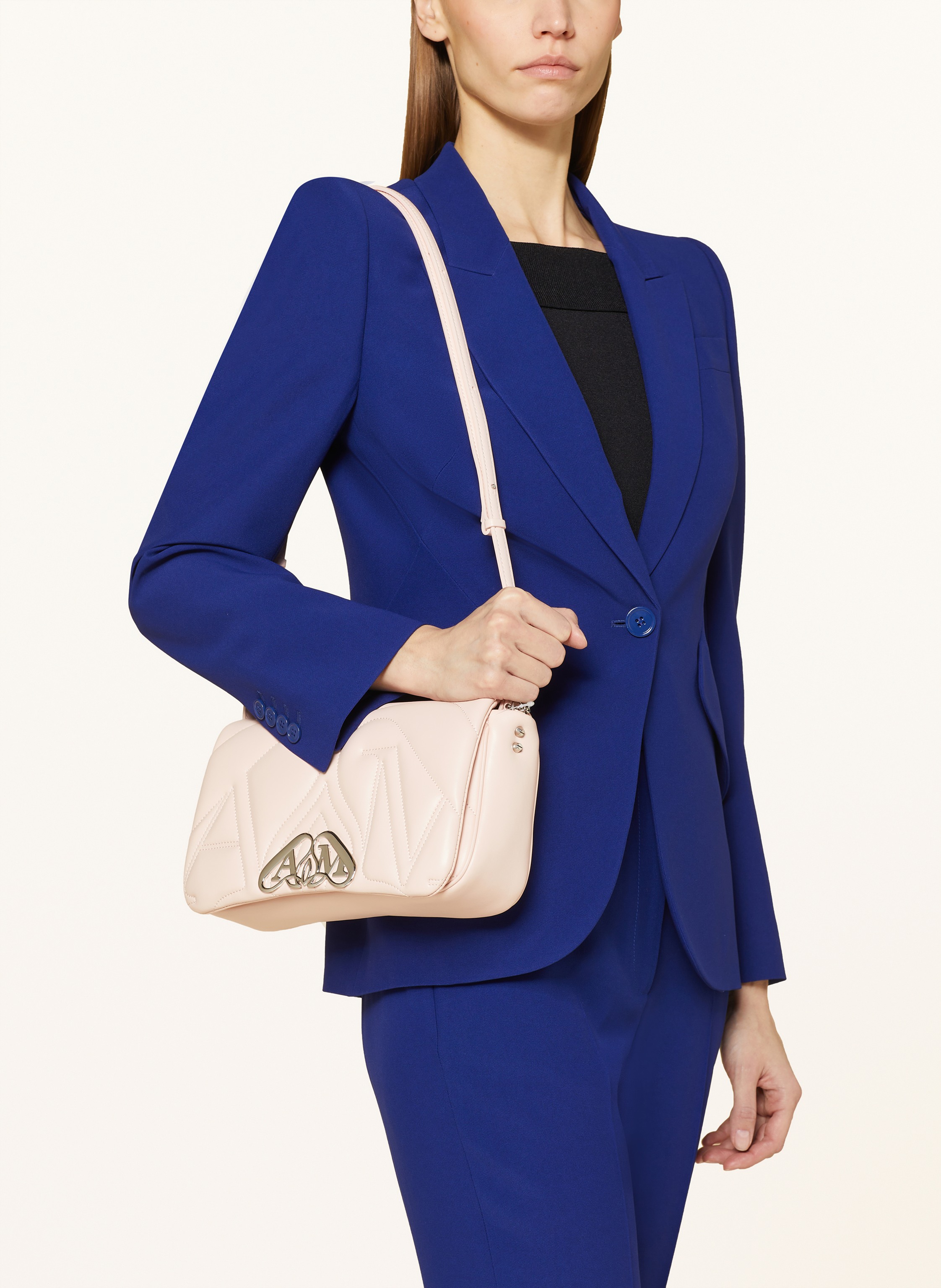 Thumbnail - Mcqueen Schultertasche The Seal Small rosa