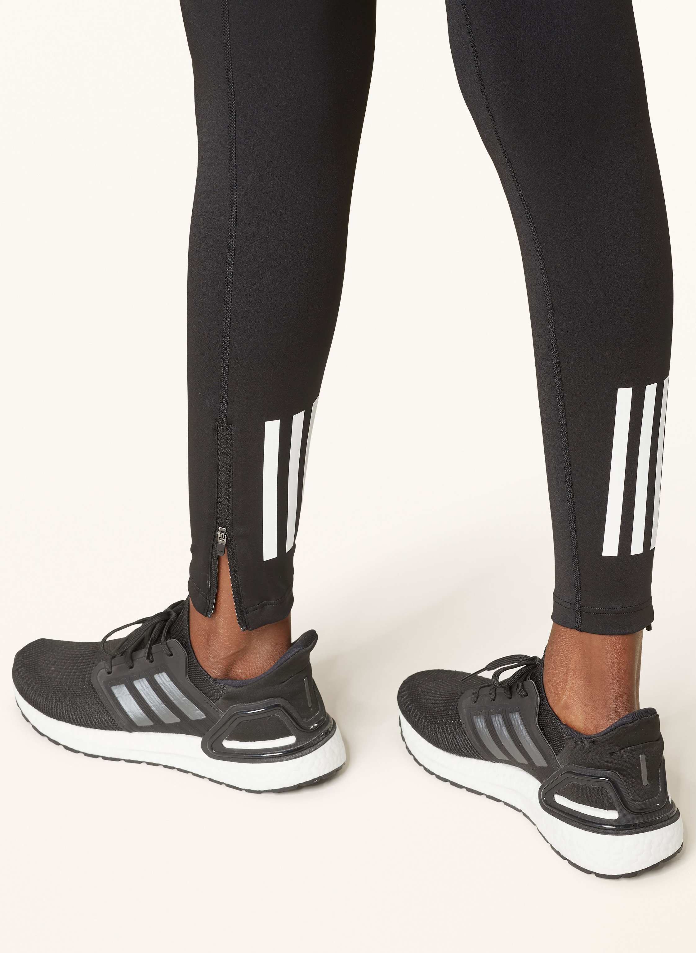 Adidas Lauf-Tights Daily Run schwarz – Bild 2