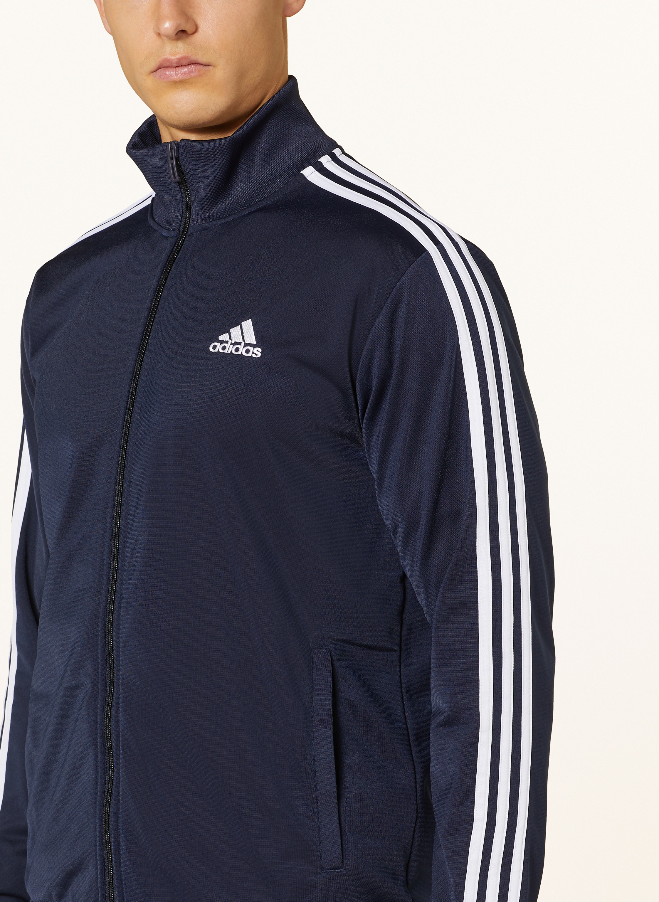 Thumbnail - Adidas Trainingsanzug Basic blau