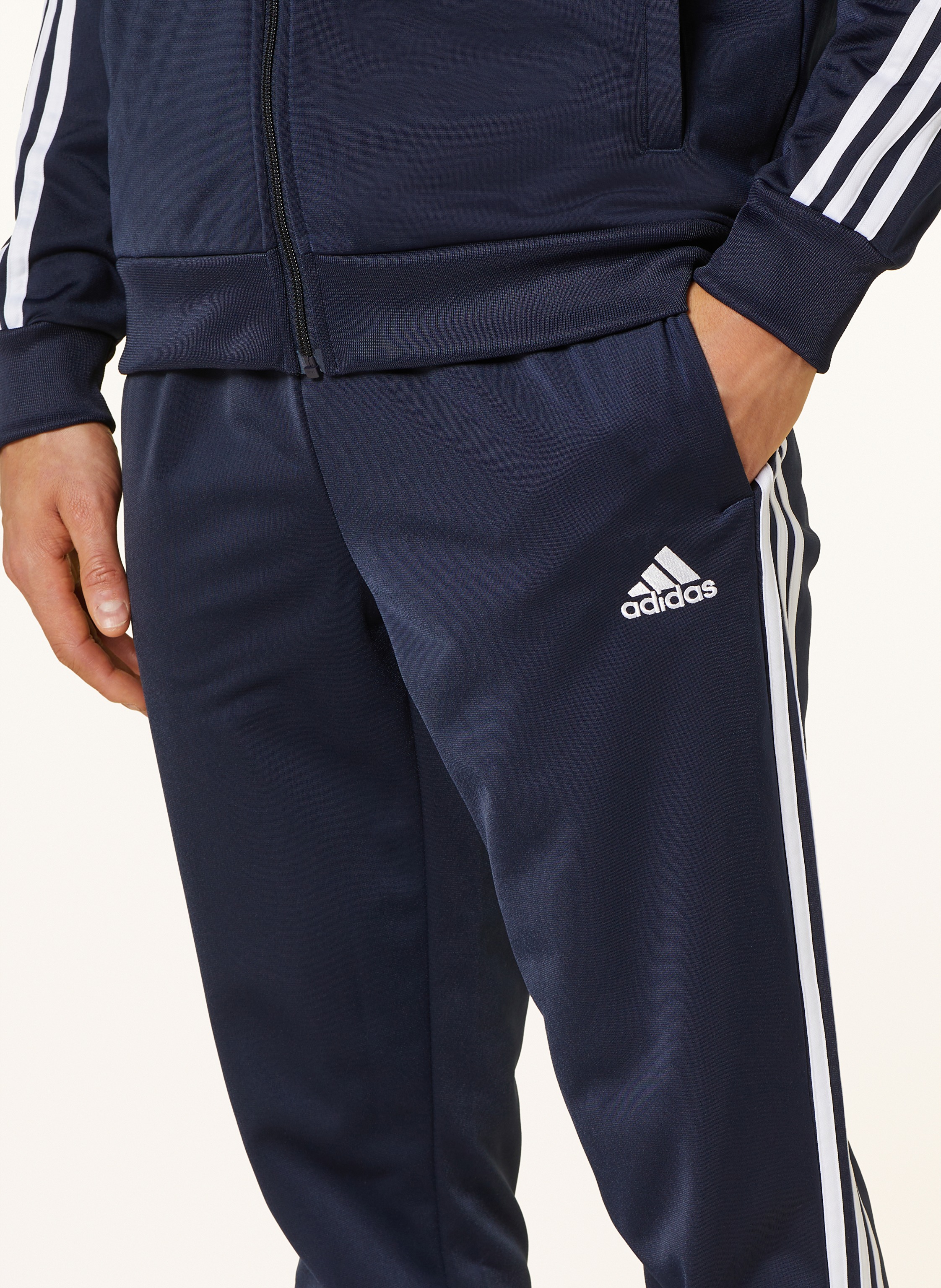 Thumbnail - Adidas Trainingsanzug Basic blau