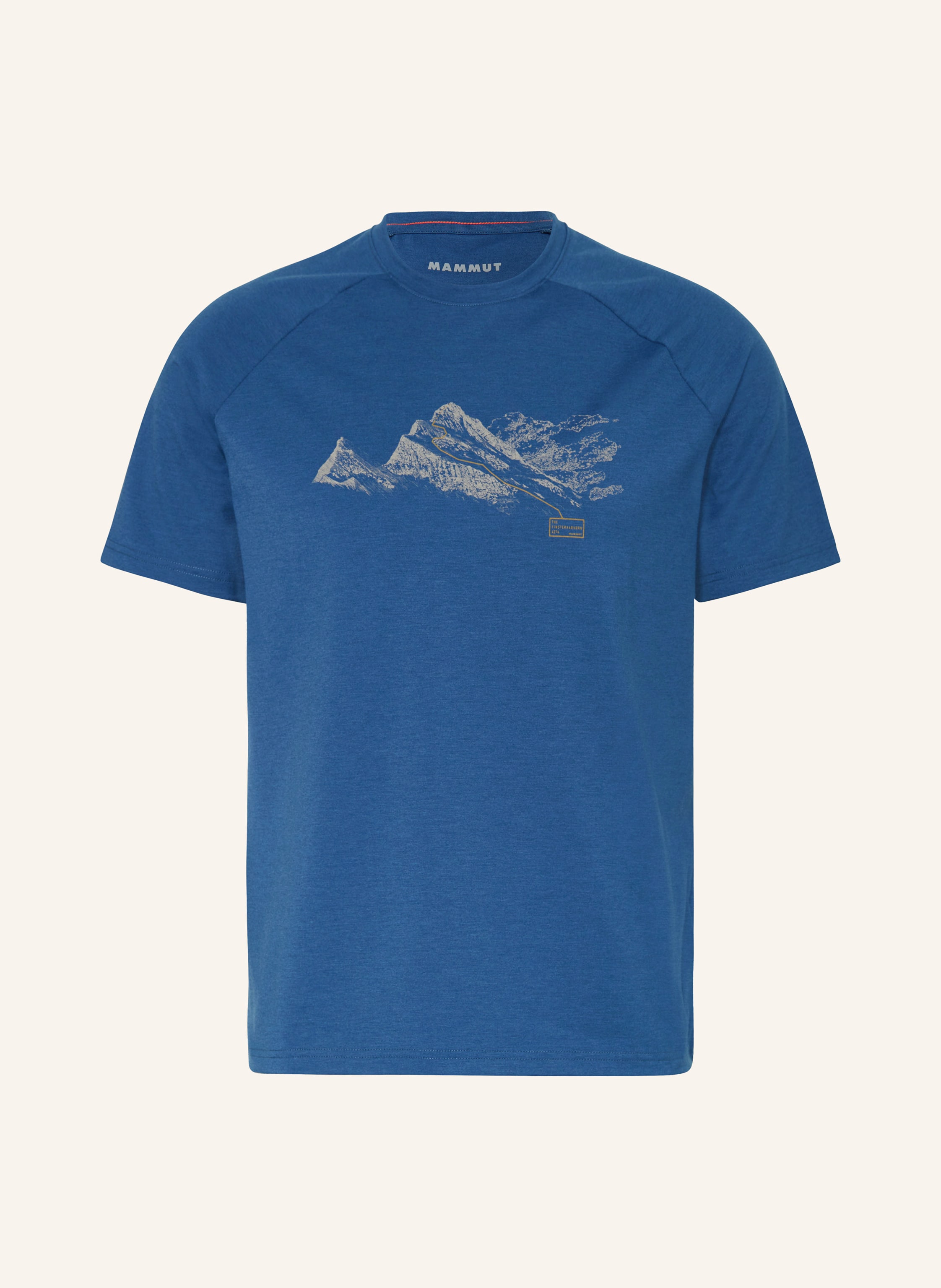 MAMMUT T-Shirt MOUNTAIN in blau
