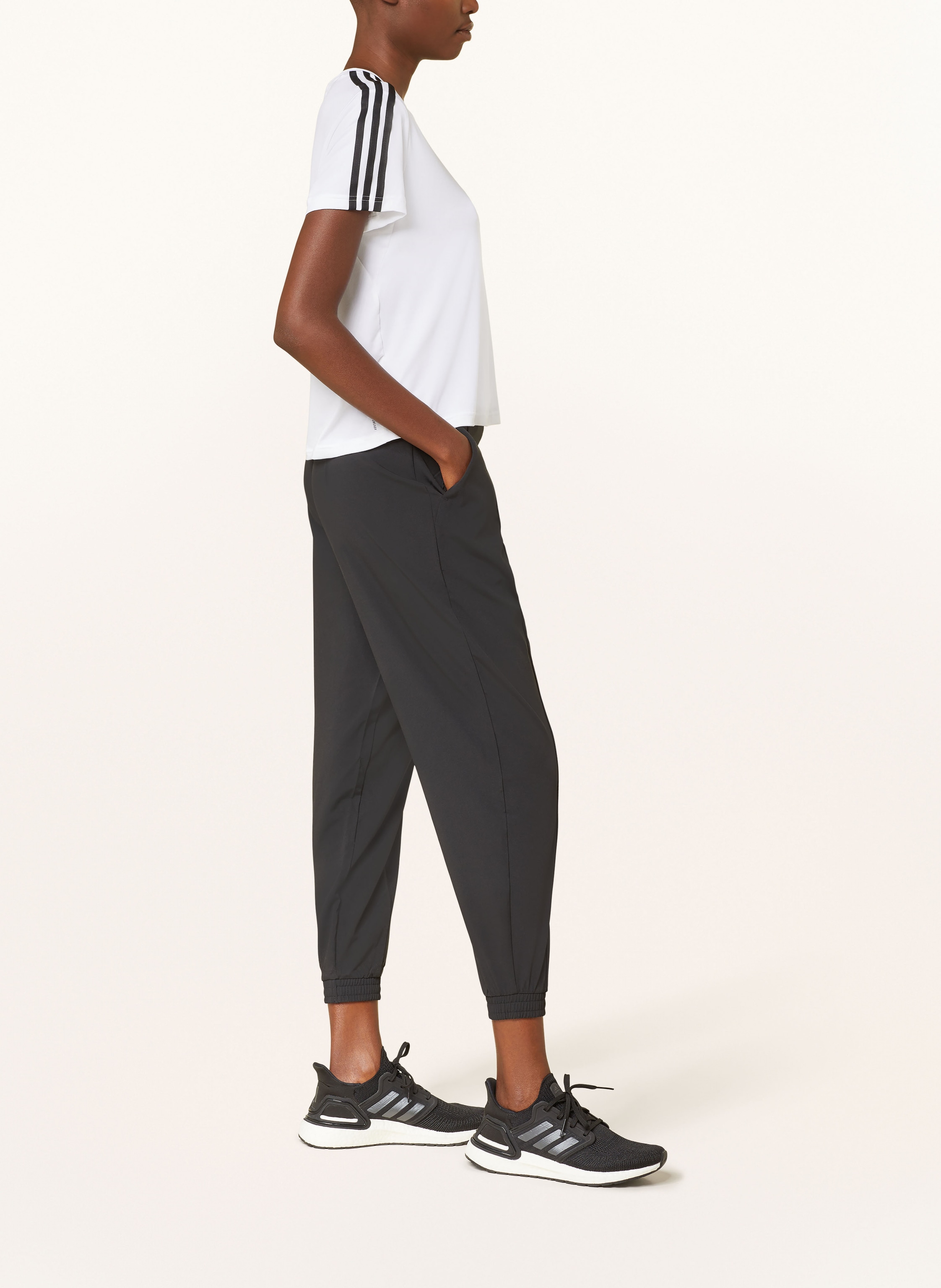 Thumbnail - Adidas Trainingshose Aeroready Workout Essential Minimal Branding schwarz