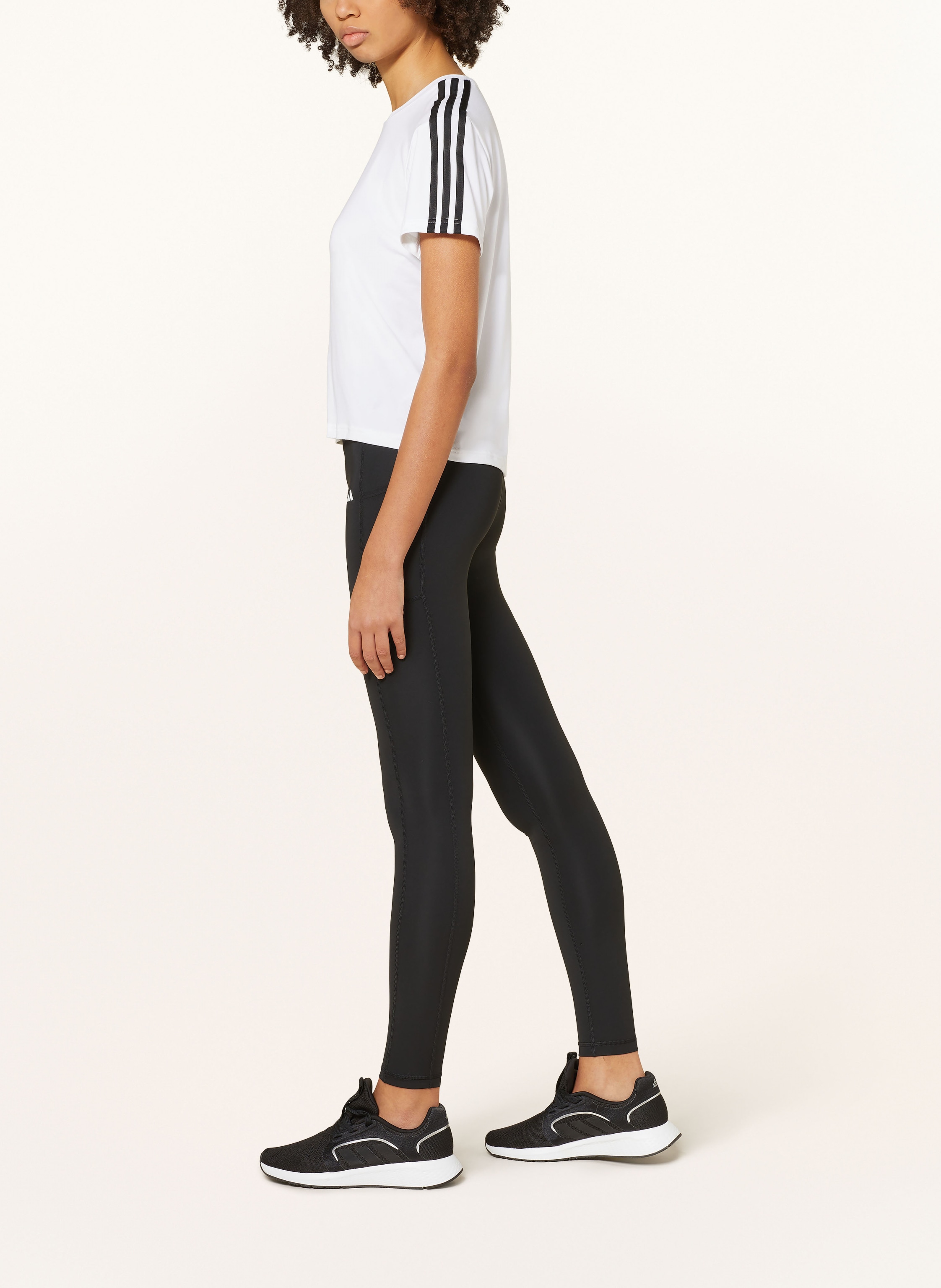 Thumbnail - Adidas Tights Optime schwarz