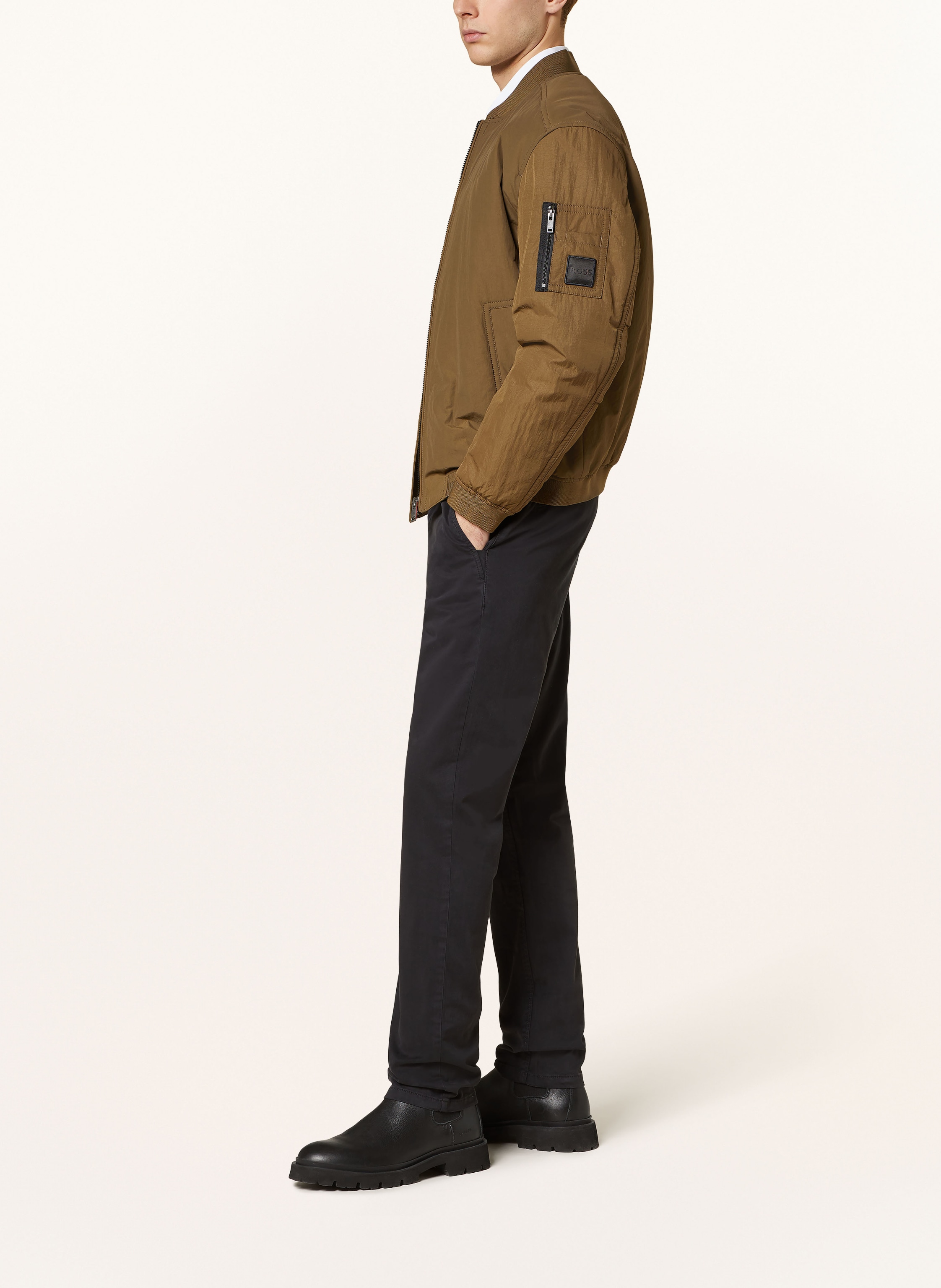 Thumbnail - Boss Chino Chino Slim Fit schwarz