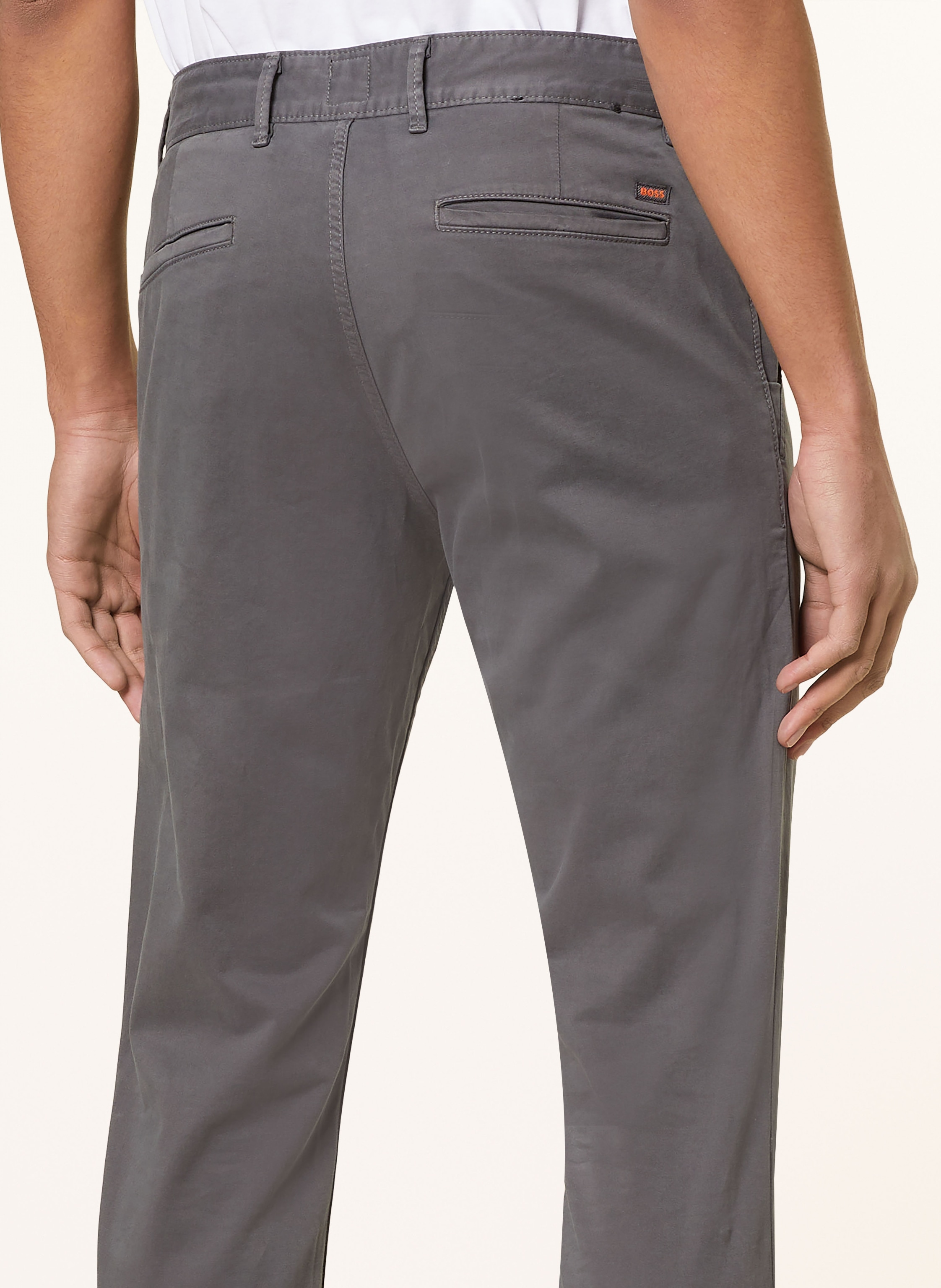 Thumbnail - Boss Chino Chino Slim Fit grau