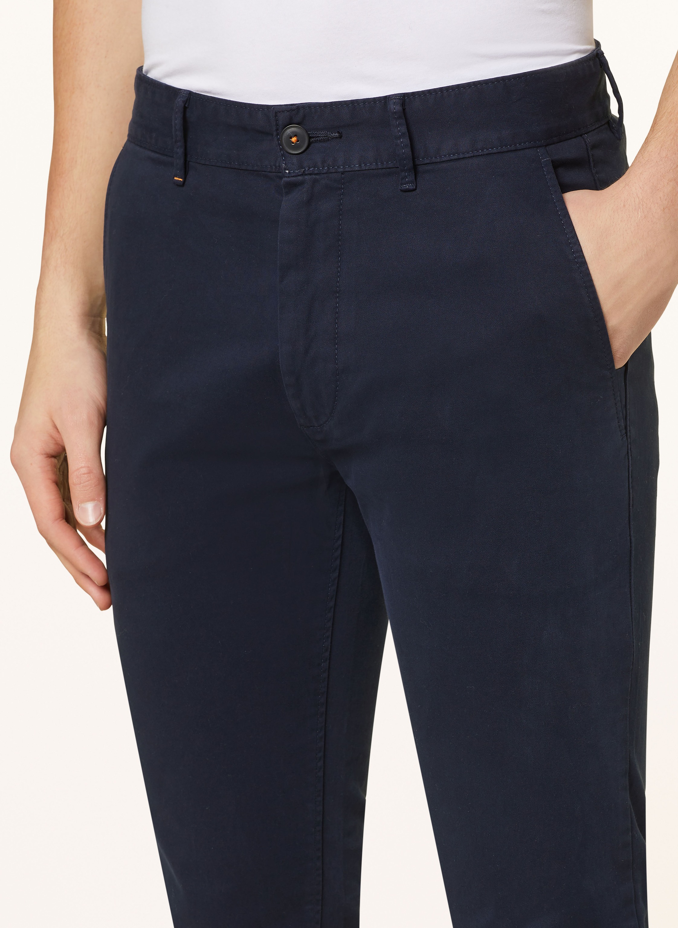 Thumbnail - Boss Chino Chino Slim Fit blau