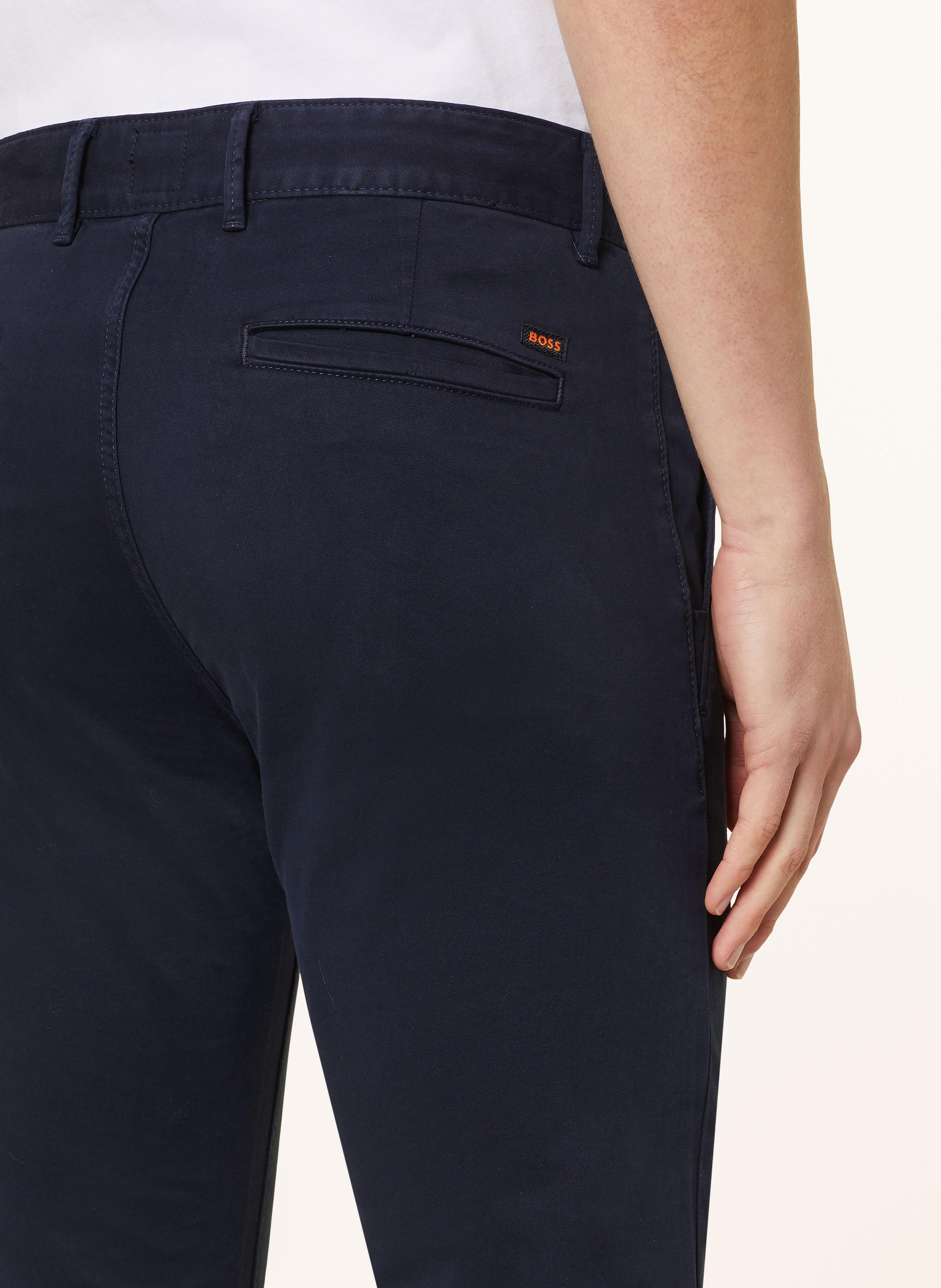Thumbnail - Boss Chino Chino Slim Fit blau