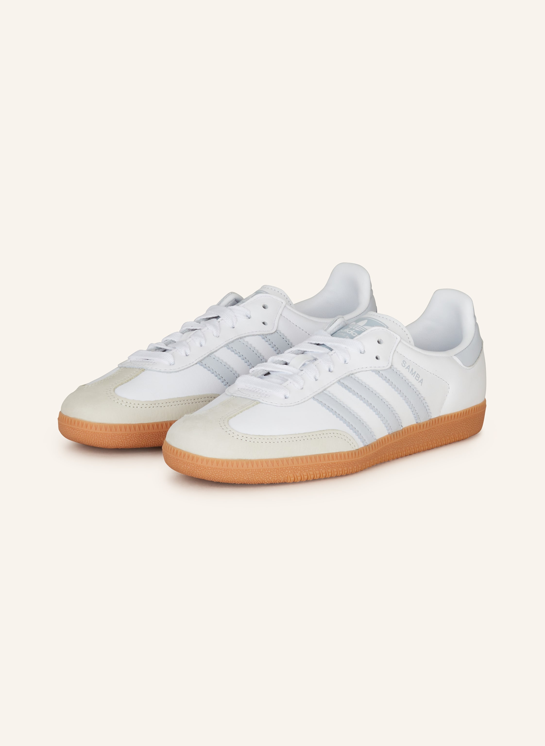 adidas Originals Sneaker SAMBA OG in weiss hellblau