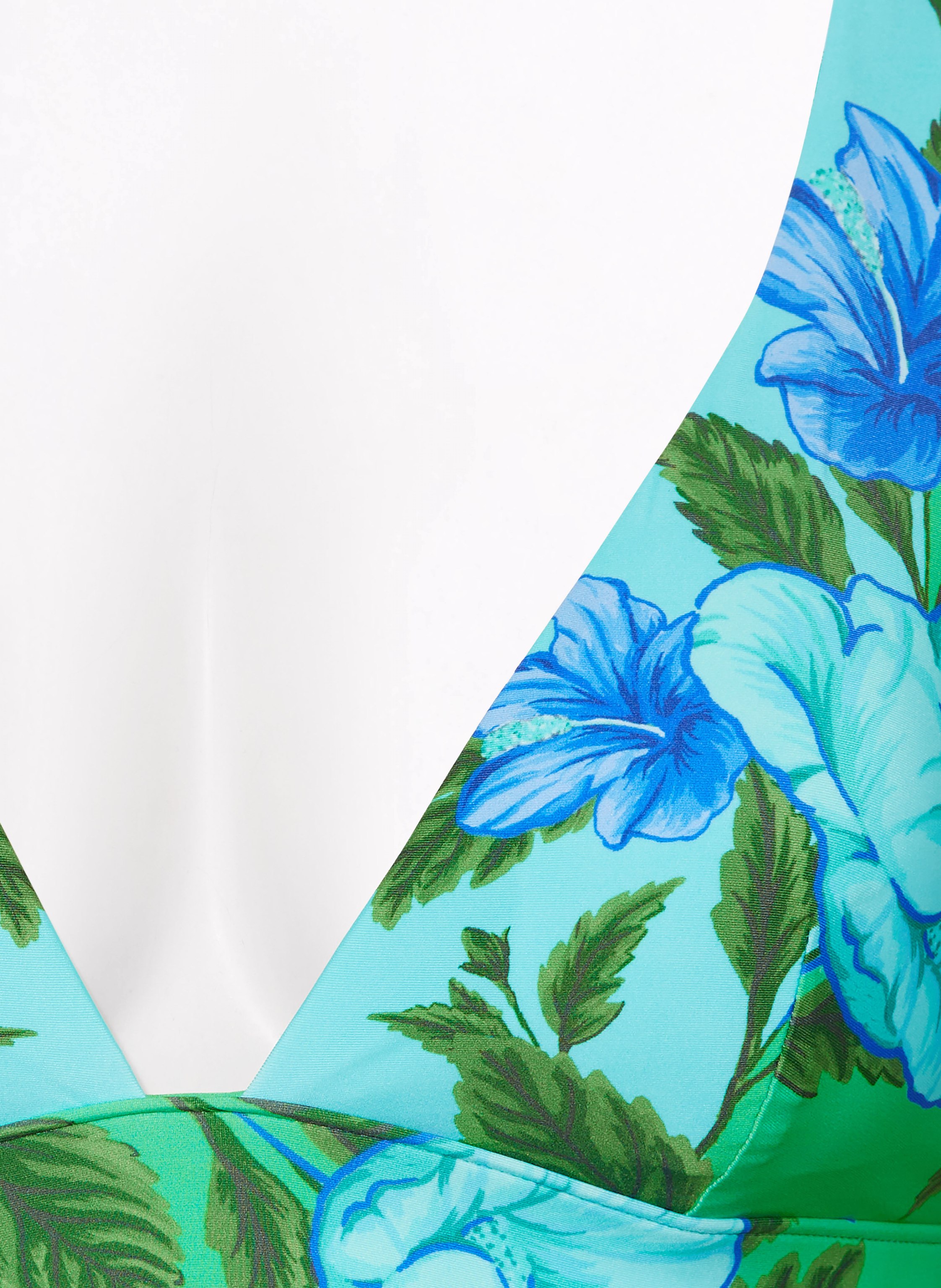 Seafolly Bustier-Bikini-Top Garden Party gruen – Bild 2