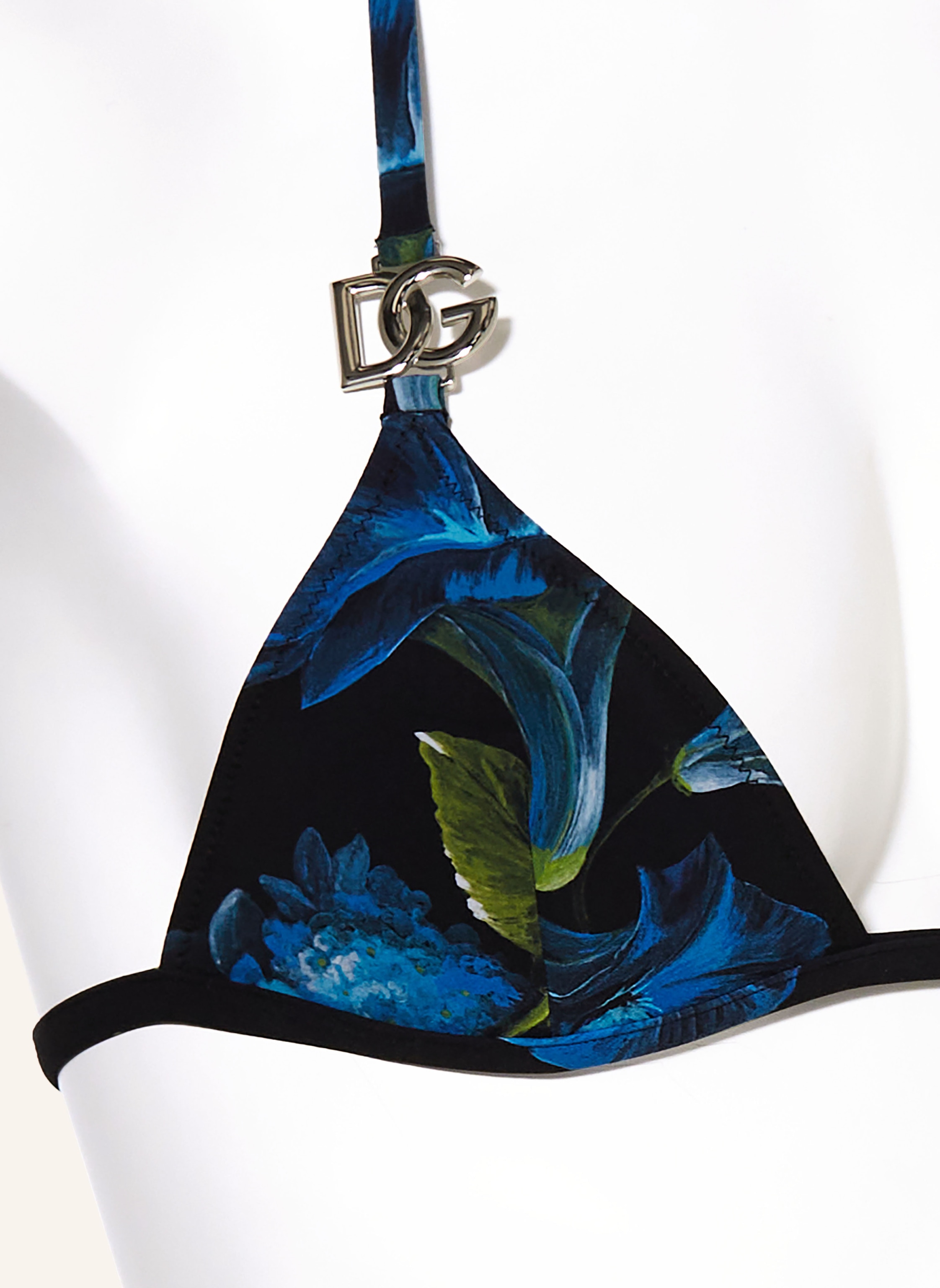 Thumbnail - Dolce & Gabbana Triangel-Bikini Campanule blau