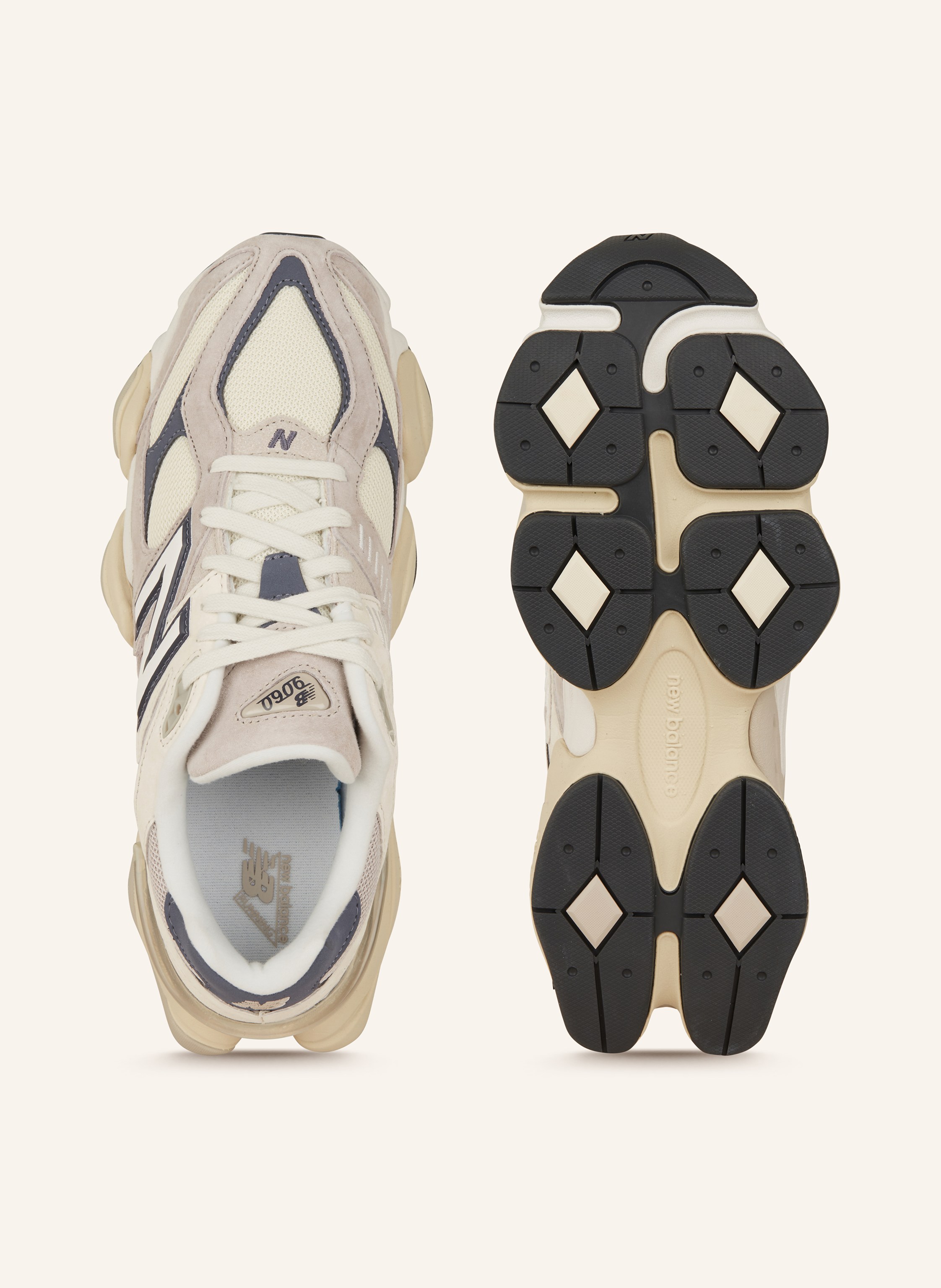 Thumbnail - New Balance Sneaker 9060 beige