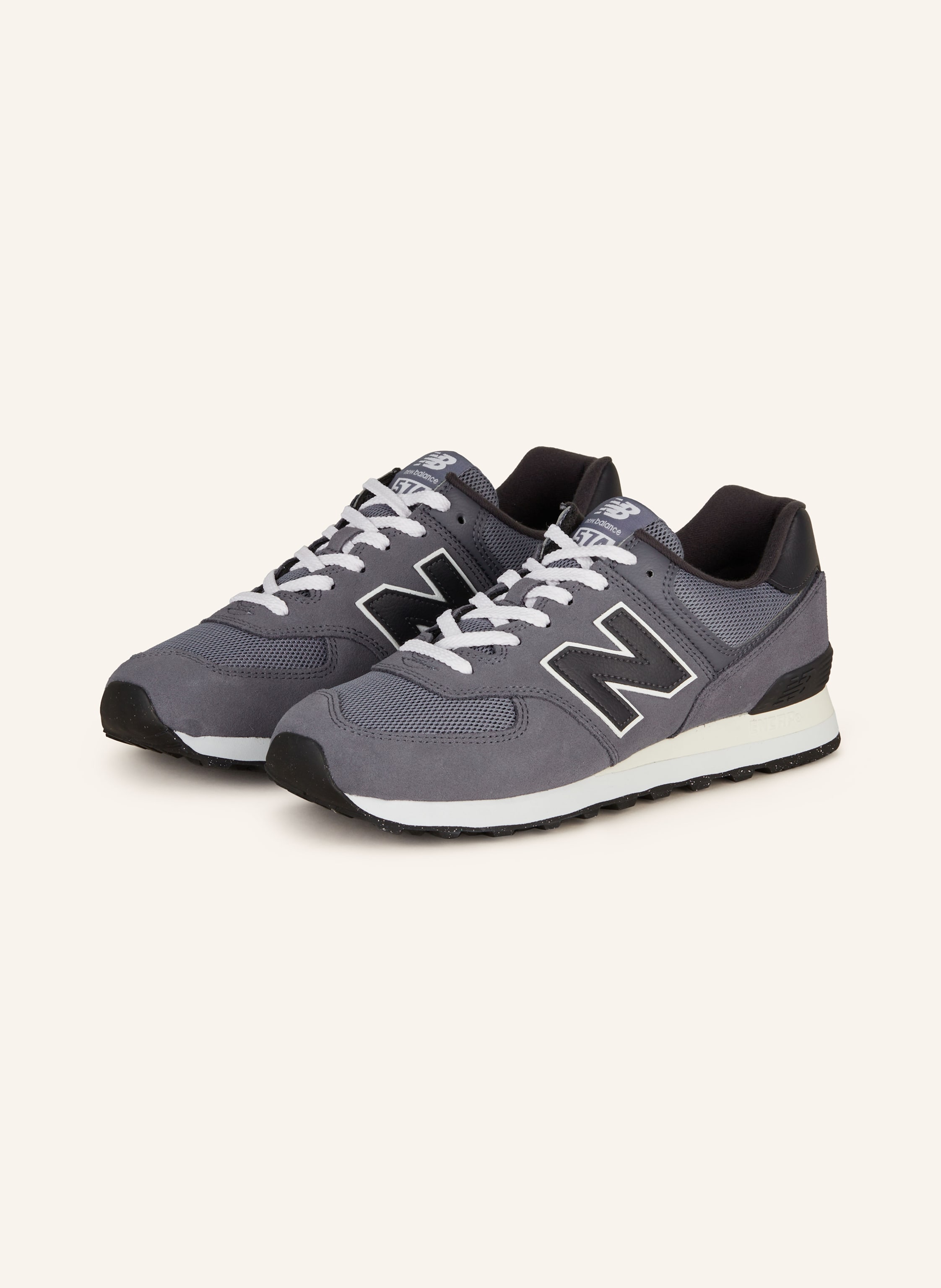 new balance Sneaker 574 in blaugrau schwarz