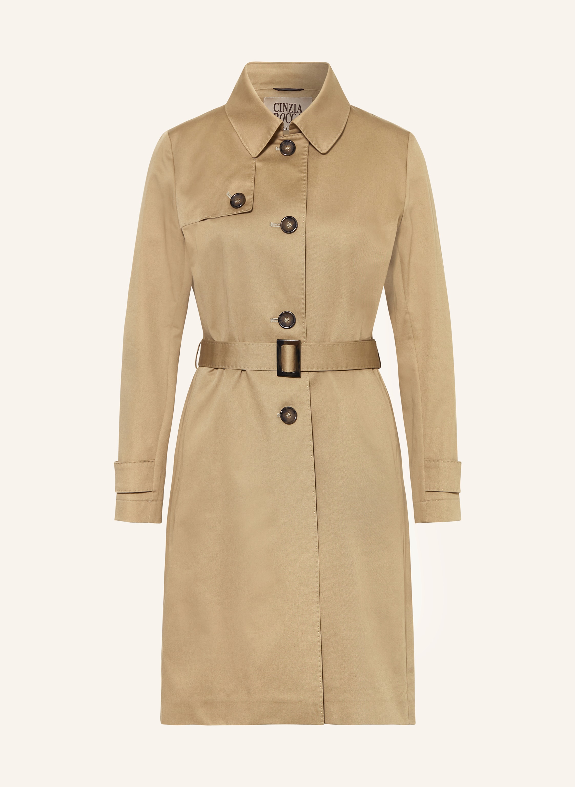 Cinzia rocca trench coat top