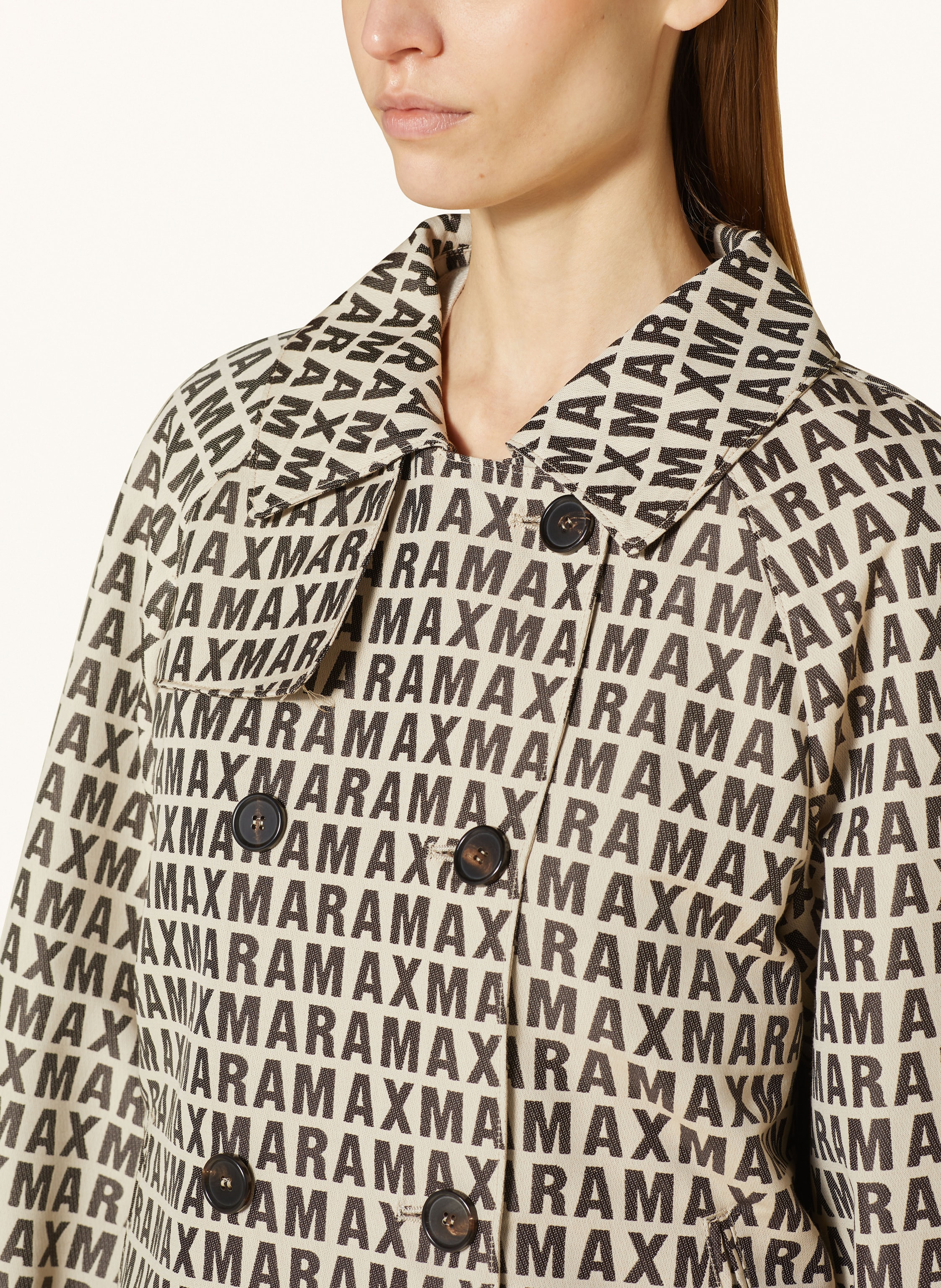 Thumbnail - Max Mara The Cube Kastenjacke Jacqueline beige