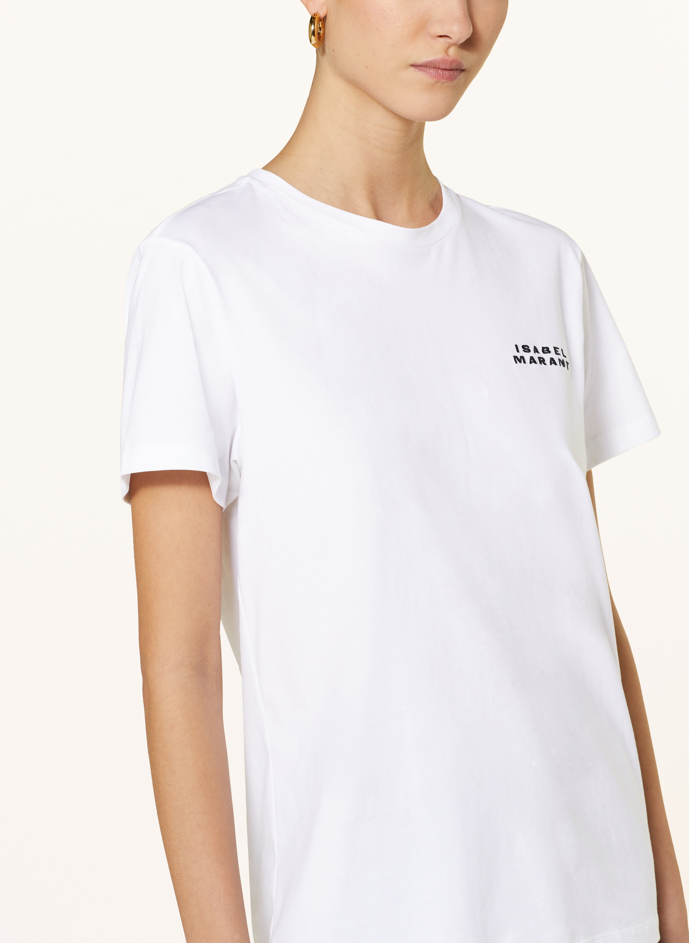 Thumbnail - Isabel Marant T-Shirt Vidal weiss
