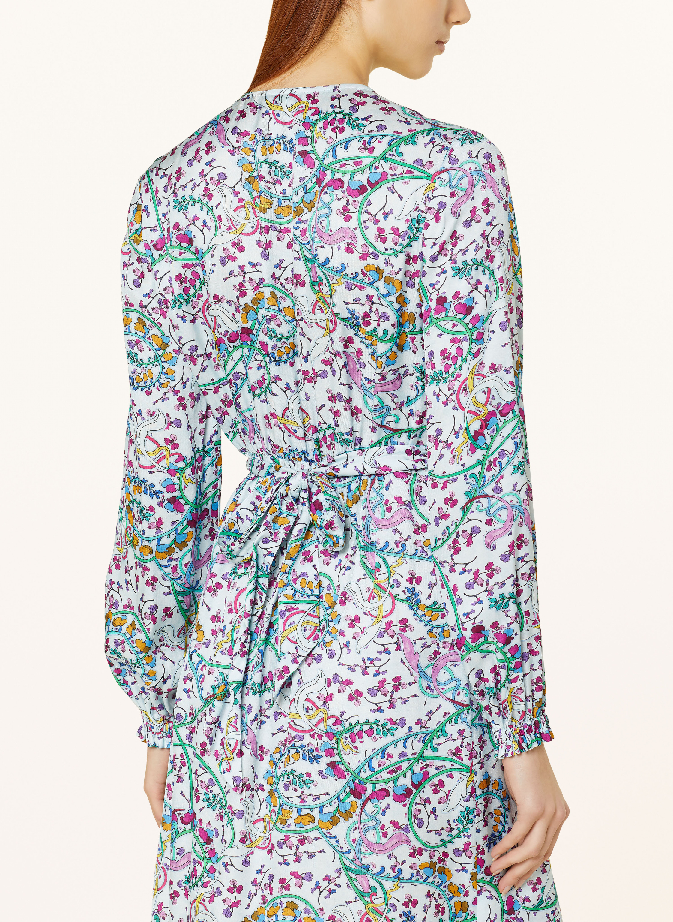 Thumbnail - Riani Kleid In Wickeloptik blau