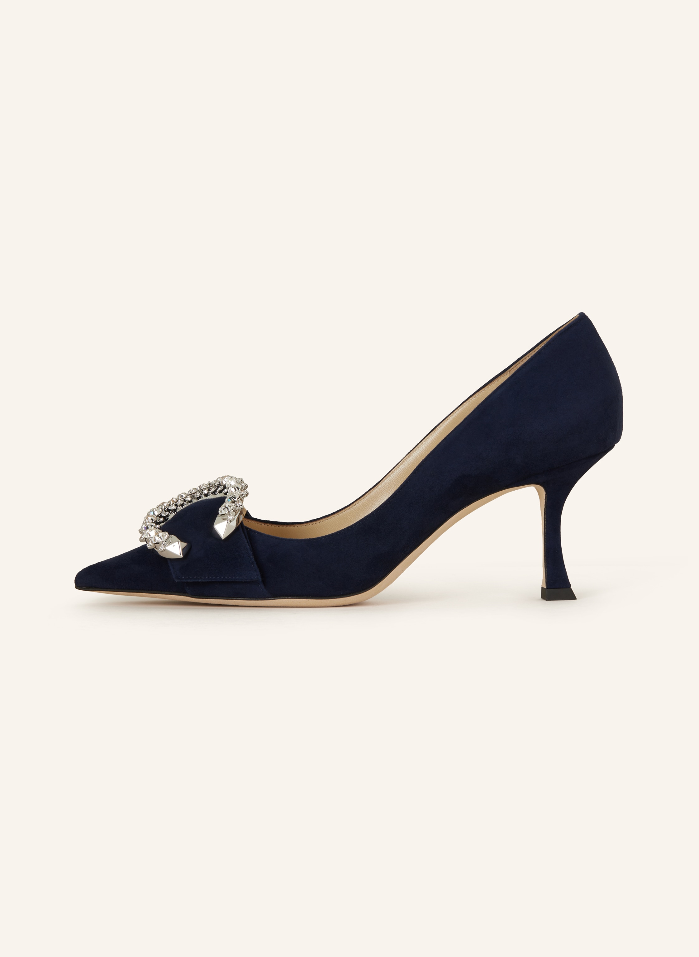 Thumbnail - Jimmy Choo Pumps Melva 70 Mit Schmucksteinen blau