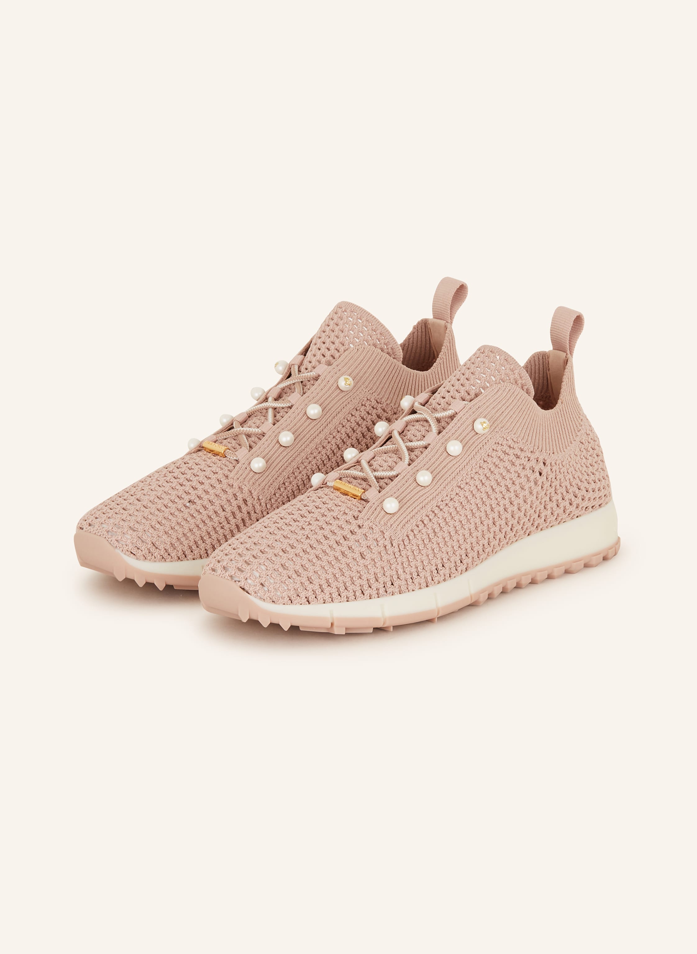 Jimmy Choo Jimmy Choo Sneaker Veles beige in ROSÉ