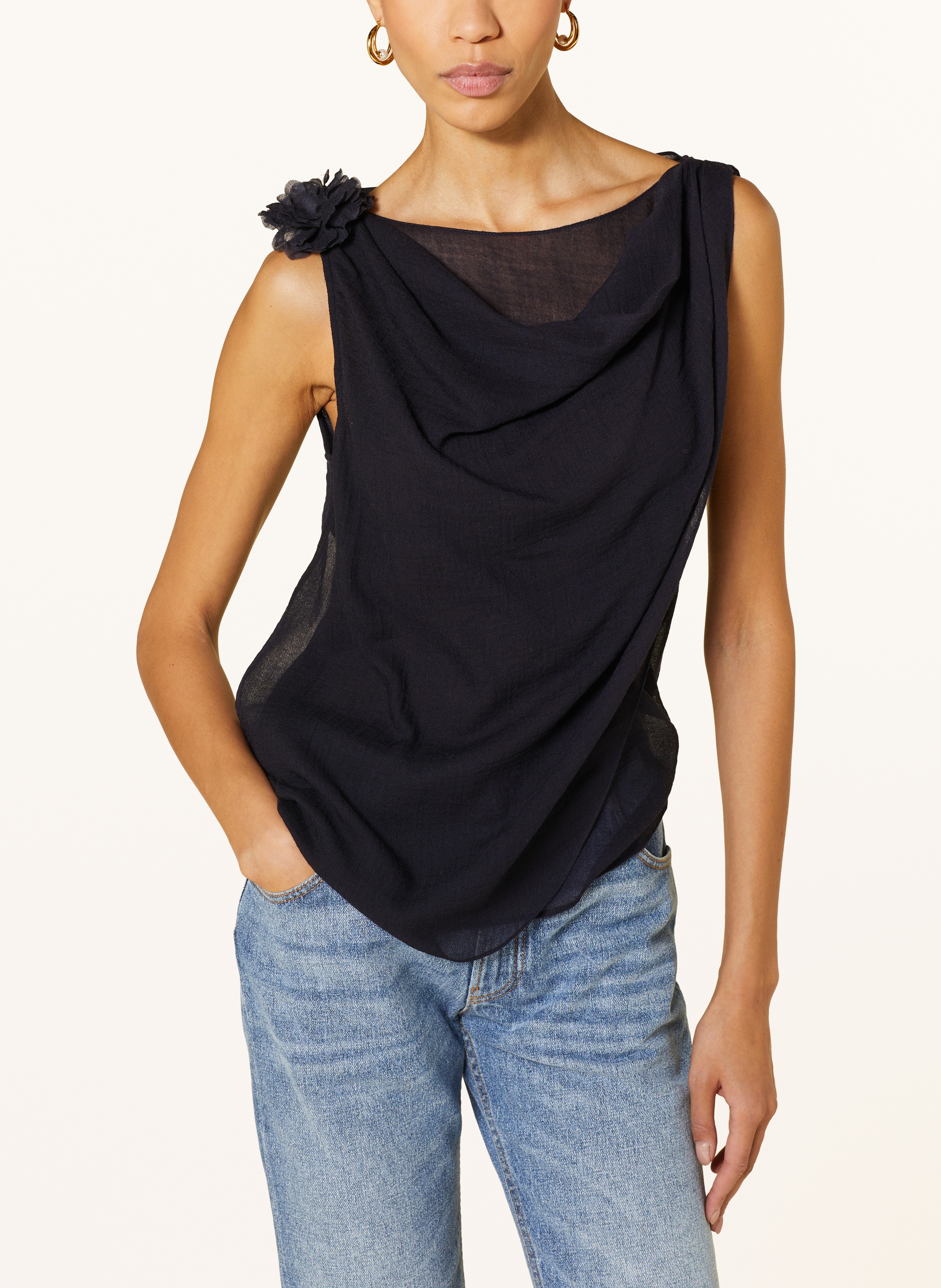 Thumbnail - Chloé Blusenshirt blau