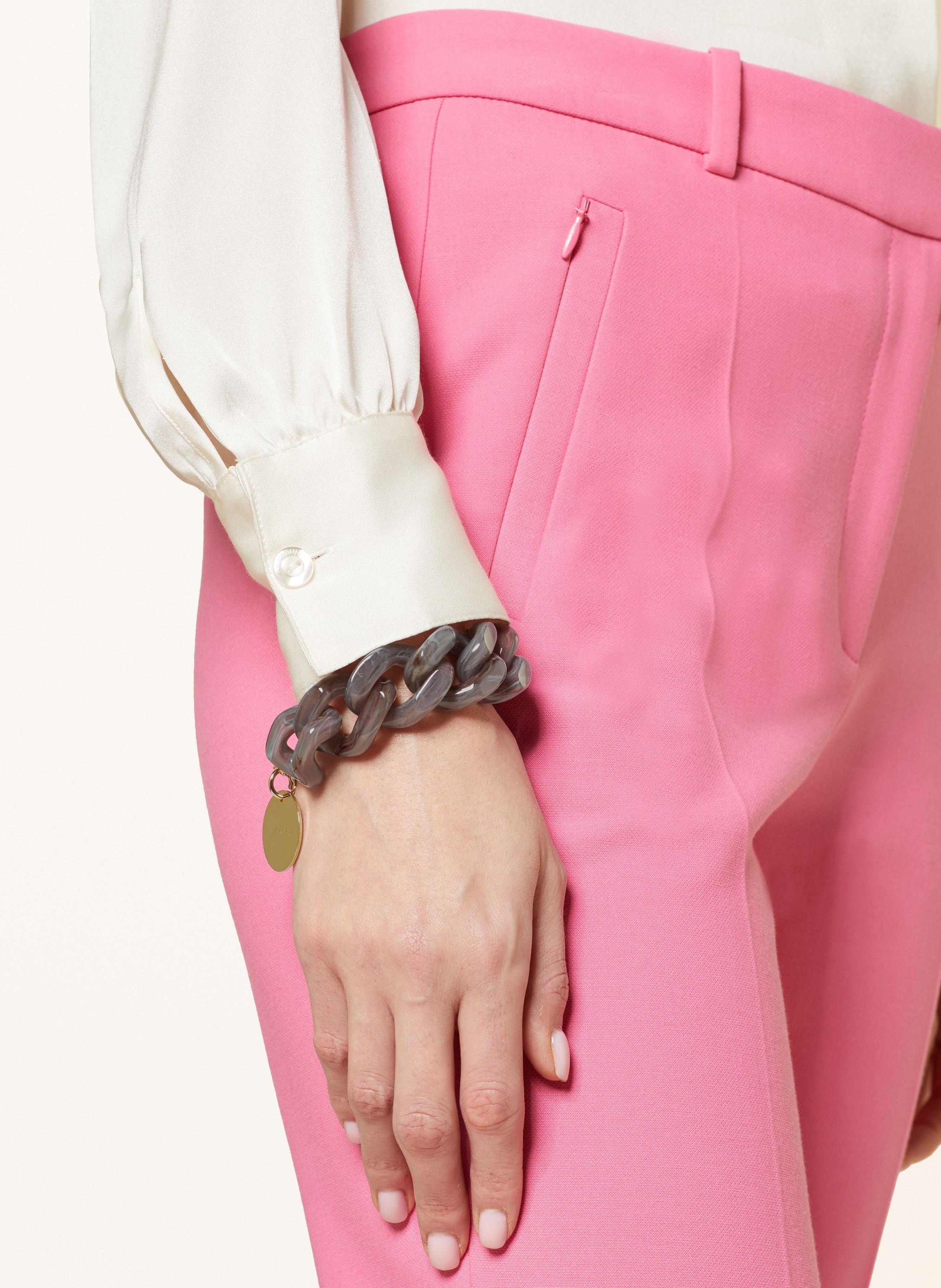 Thumbnail - Vanessa Baroni Armband Great beige