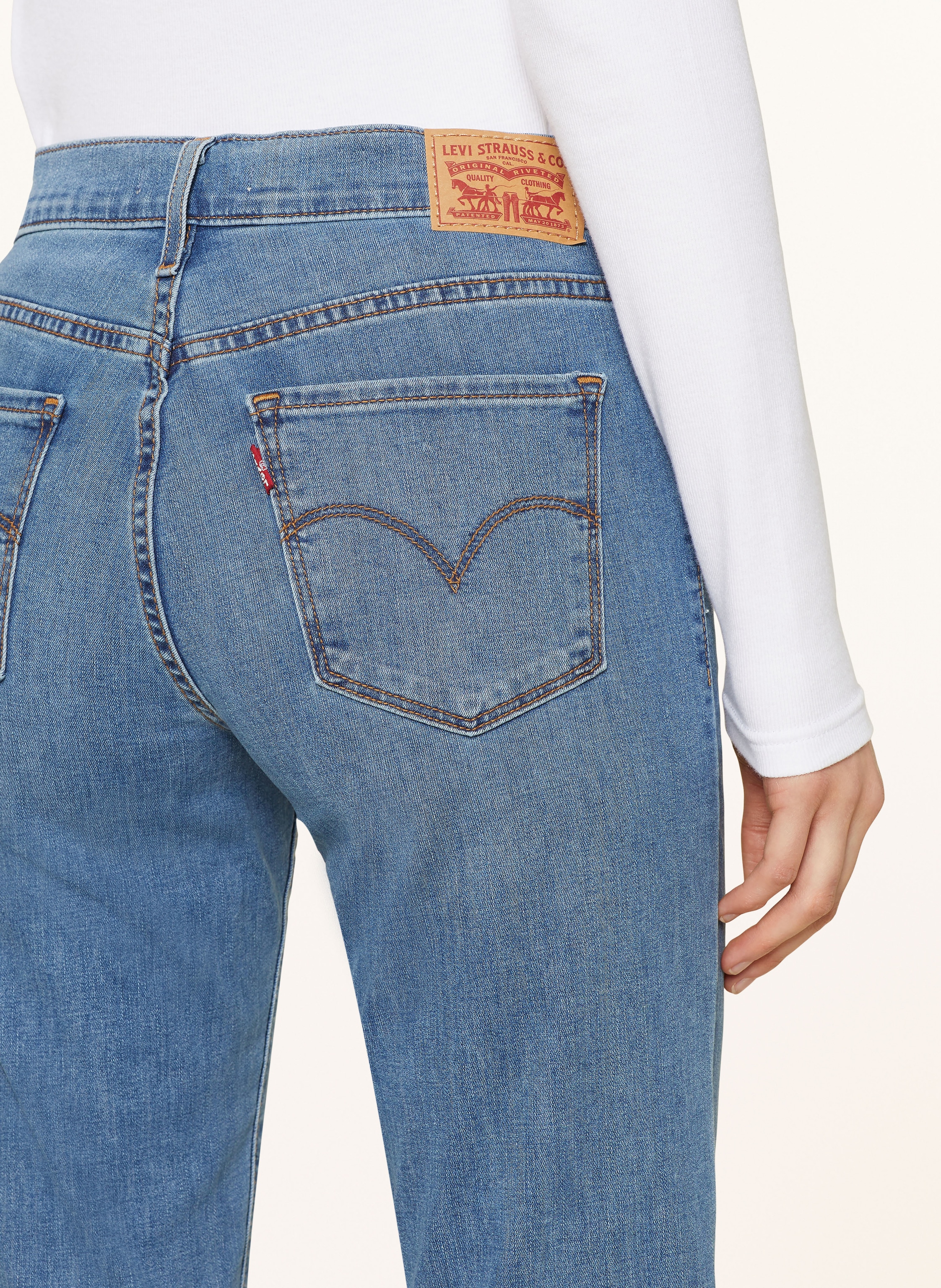 Levi's® Slim Fit Jeans 312 Shaping blau – Bild 2