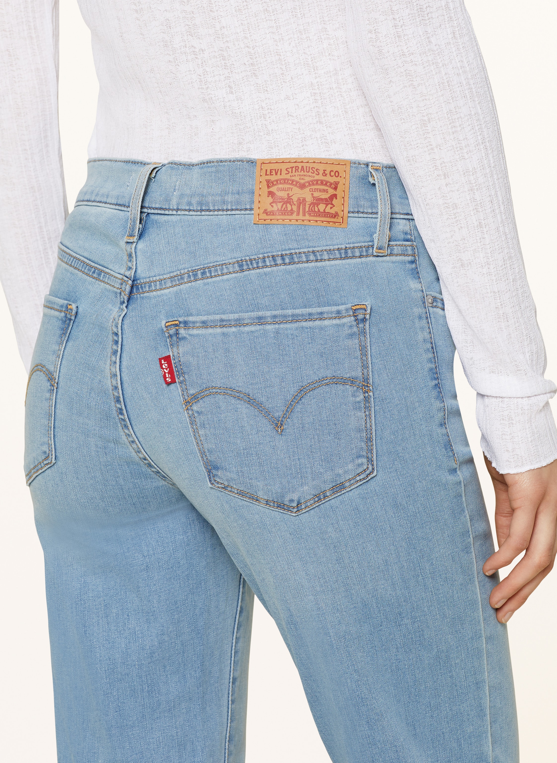 Levi's® Straight Jeans 314 Shaping blau – Bild 2