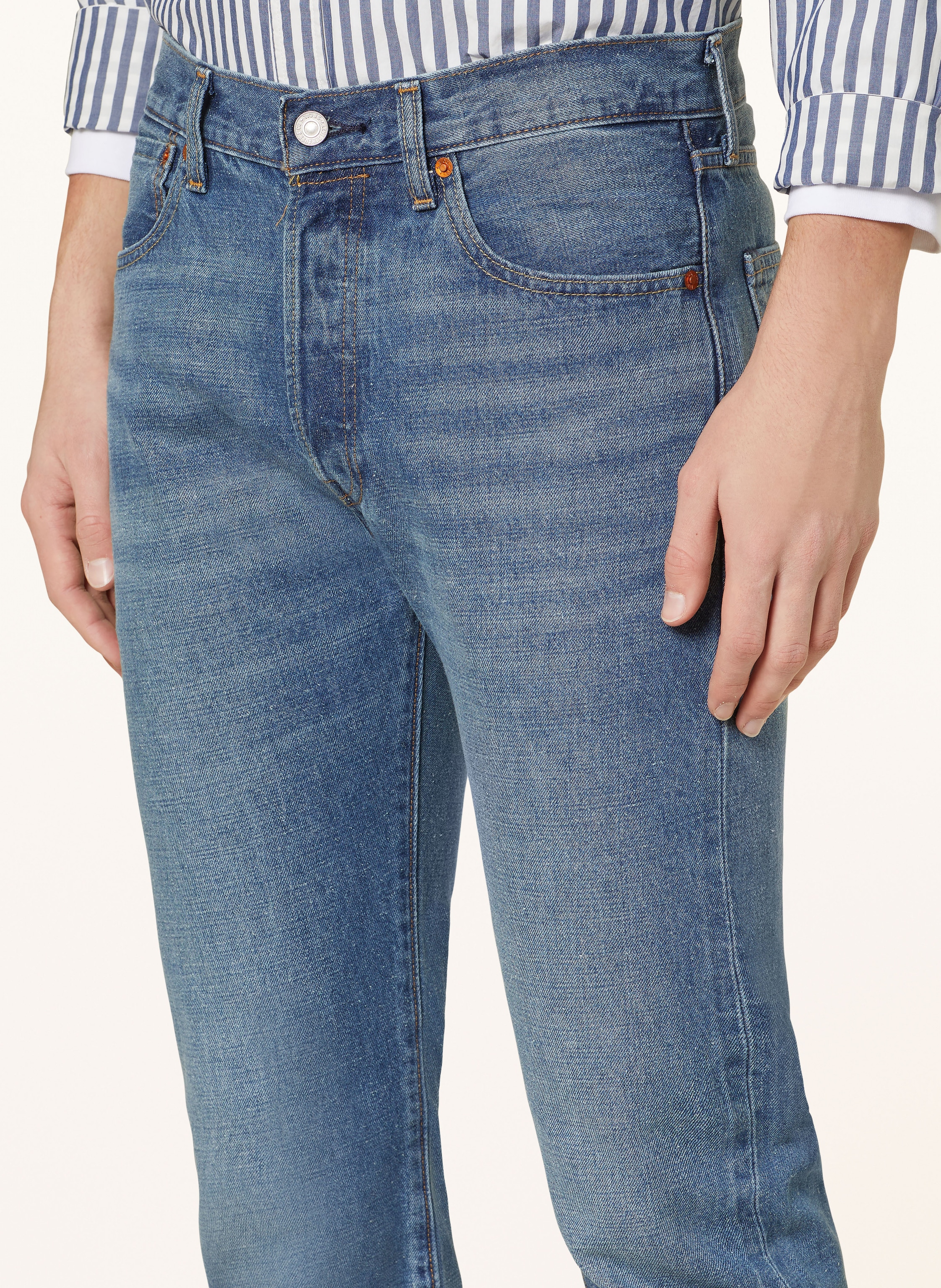 Thumbnail - Levi's® Jeans 501 Original Straight Fit blau