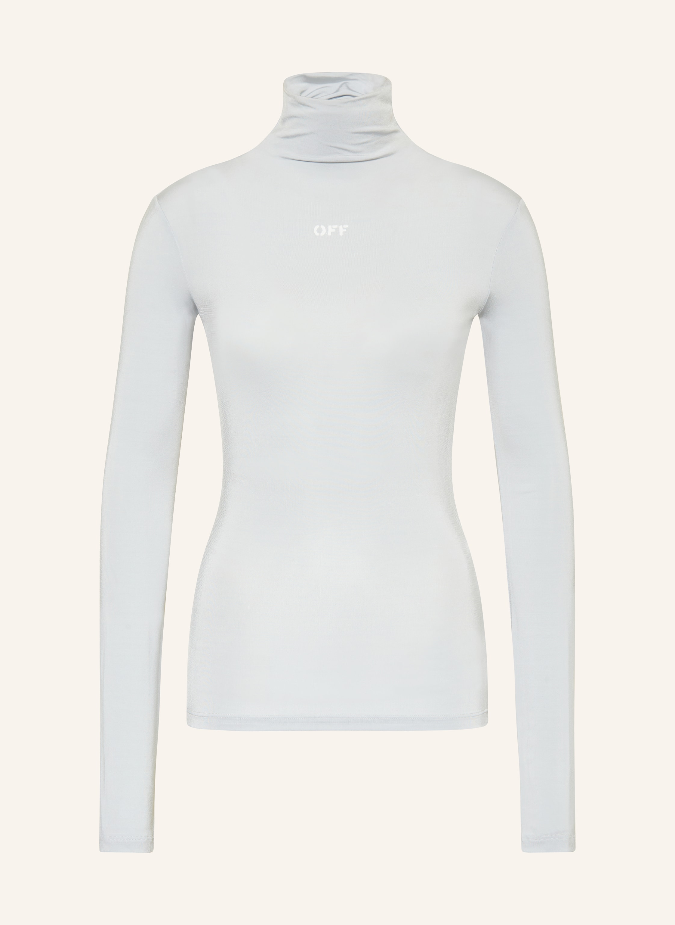 Off white deals mock turtleneck