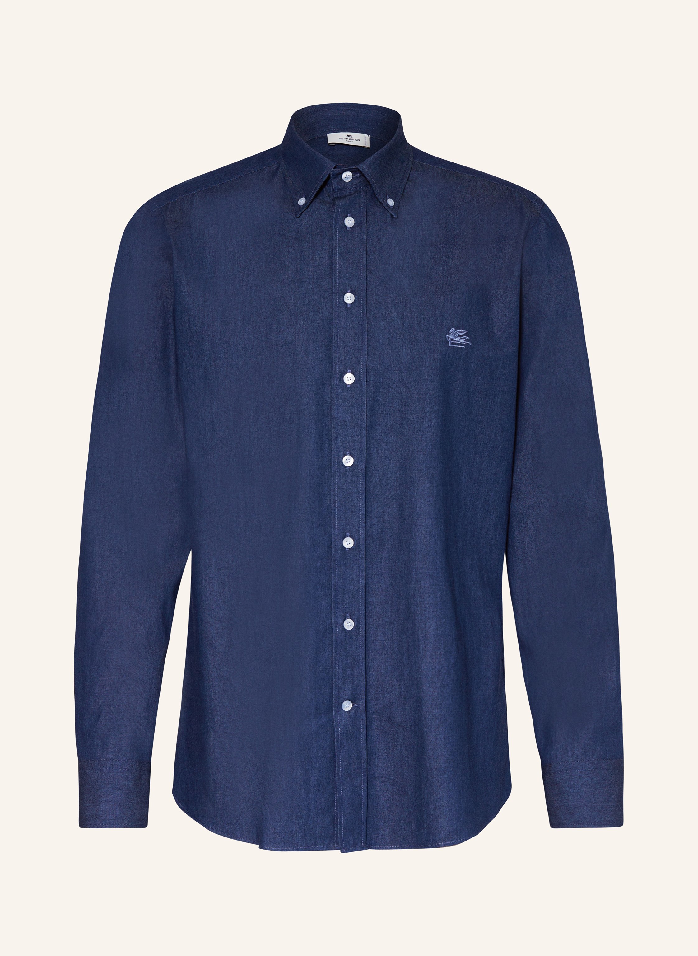 Etro Etro Hemd Regular Fit blau in DUNKELBLAU