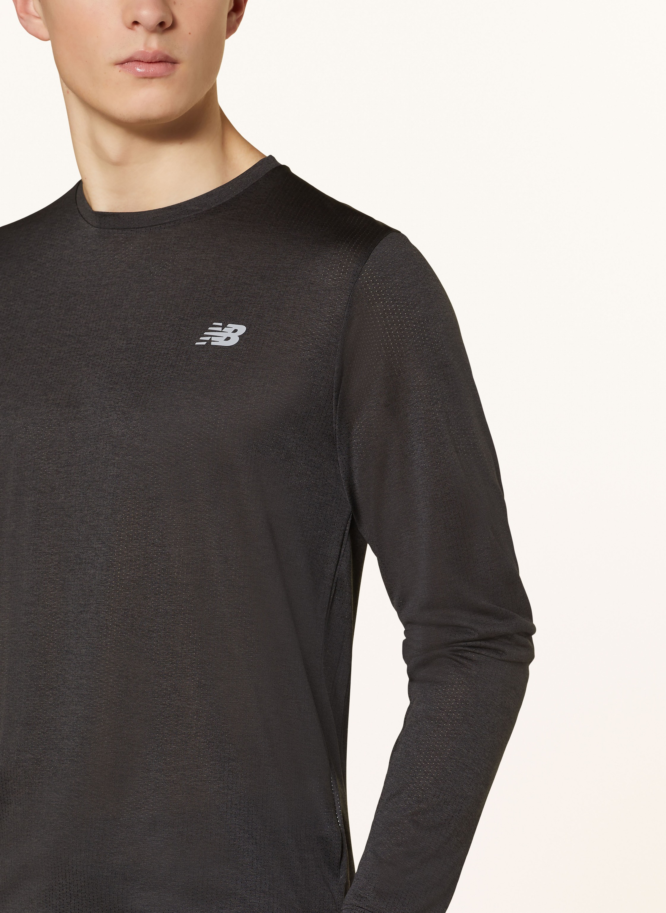 Thumbnail - New Balance Laufshirt Athletics schwarz