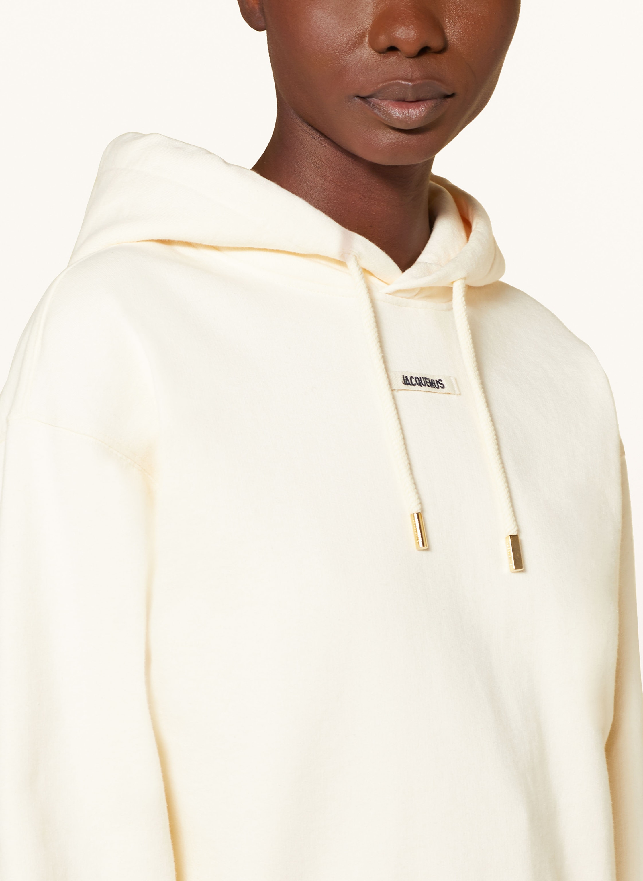 Thumbnail - Jacquemus Hoodie Le Hoodie Gros Grain beige