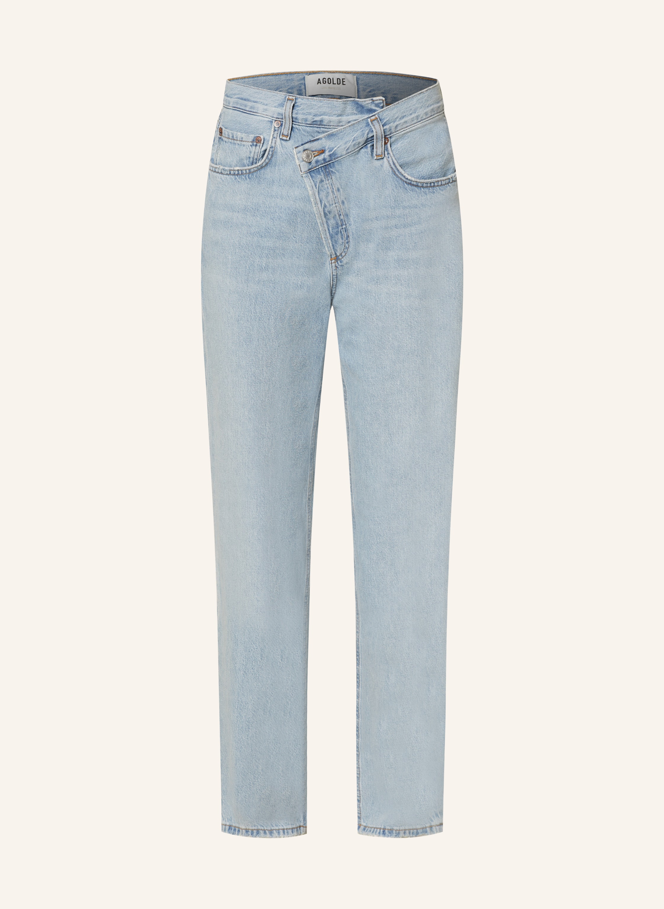 AGOLDE Straight Jeans CRISS CROSS JEAN in wired lt vint ind