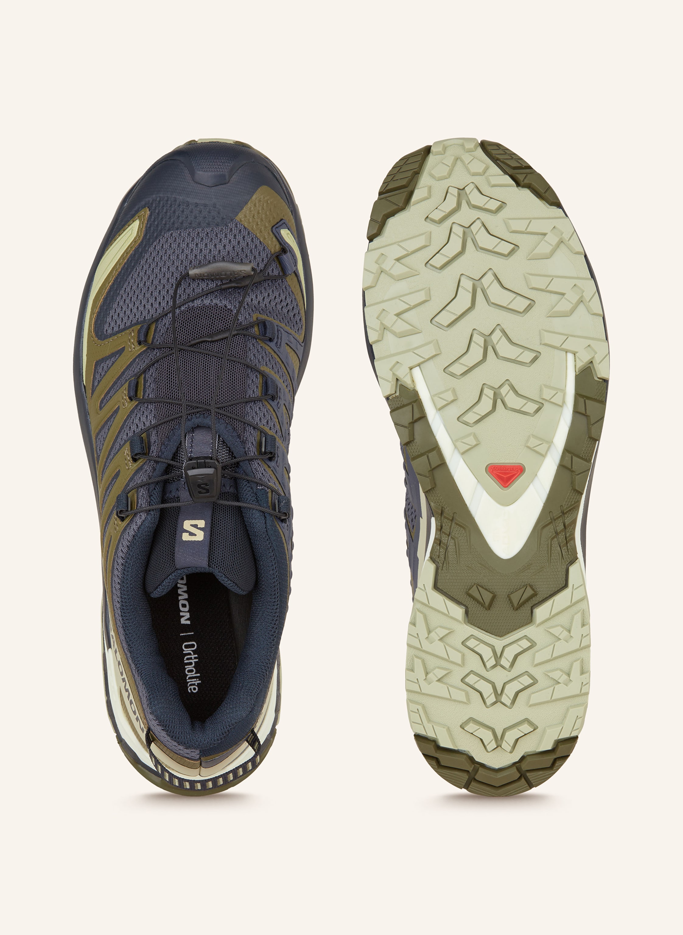 Thumbnail - Salomon Wanderschuhe Xa Pro 3d v9 grau