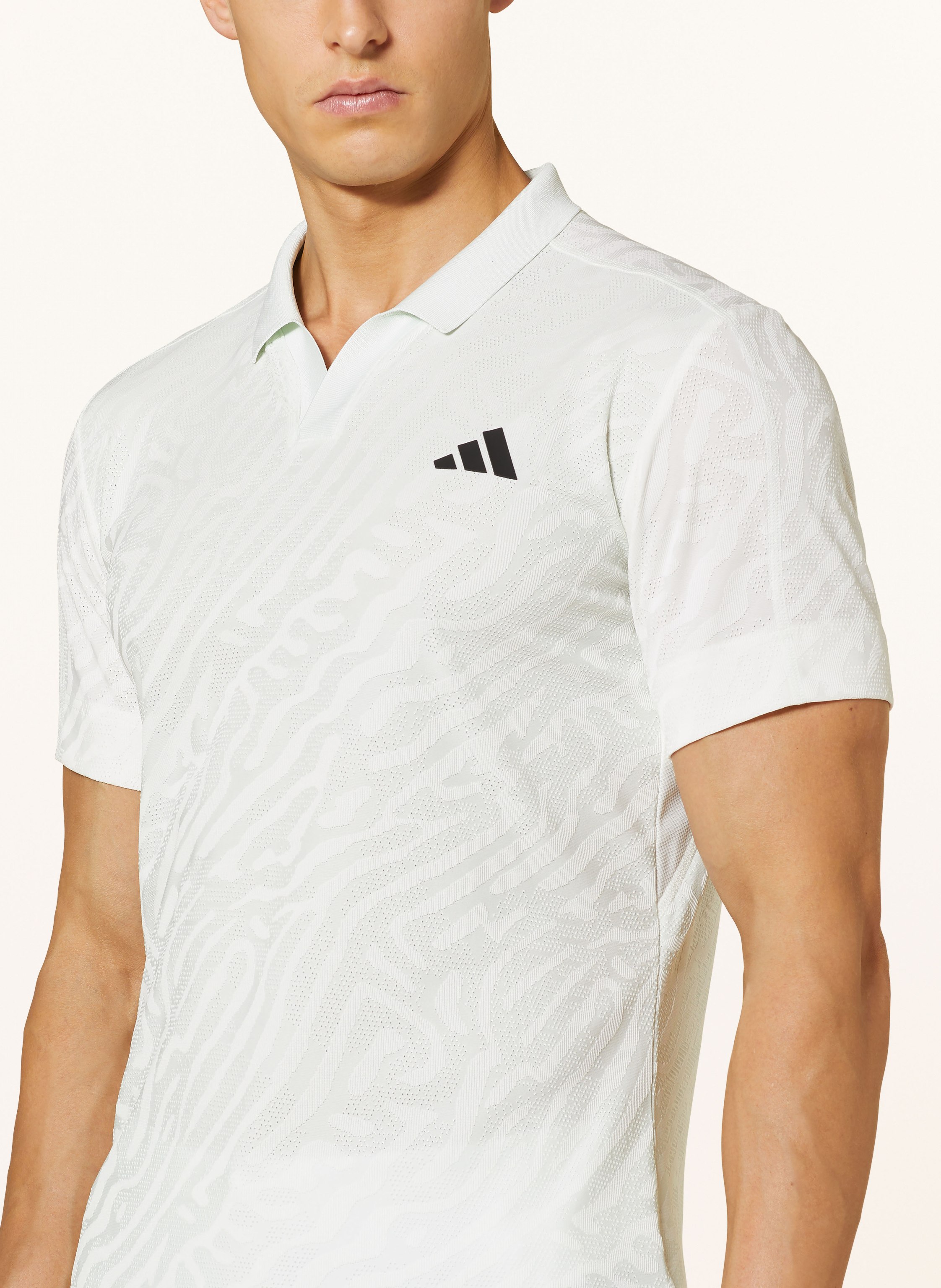 Thumbnail - Adidas Funktions-Poloshirt Tennis Airchill Pro Freelift weiss