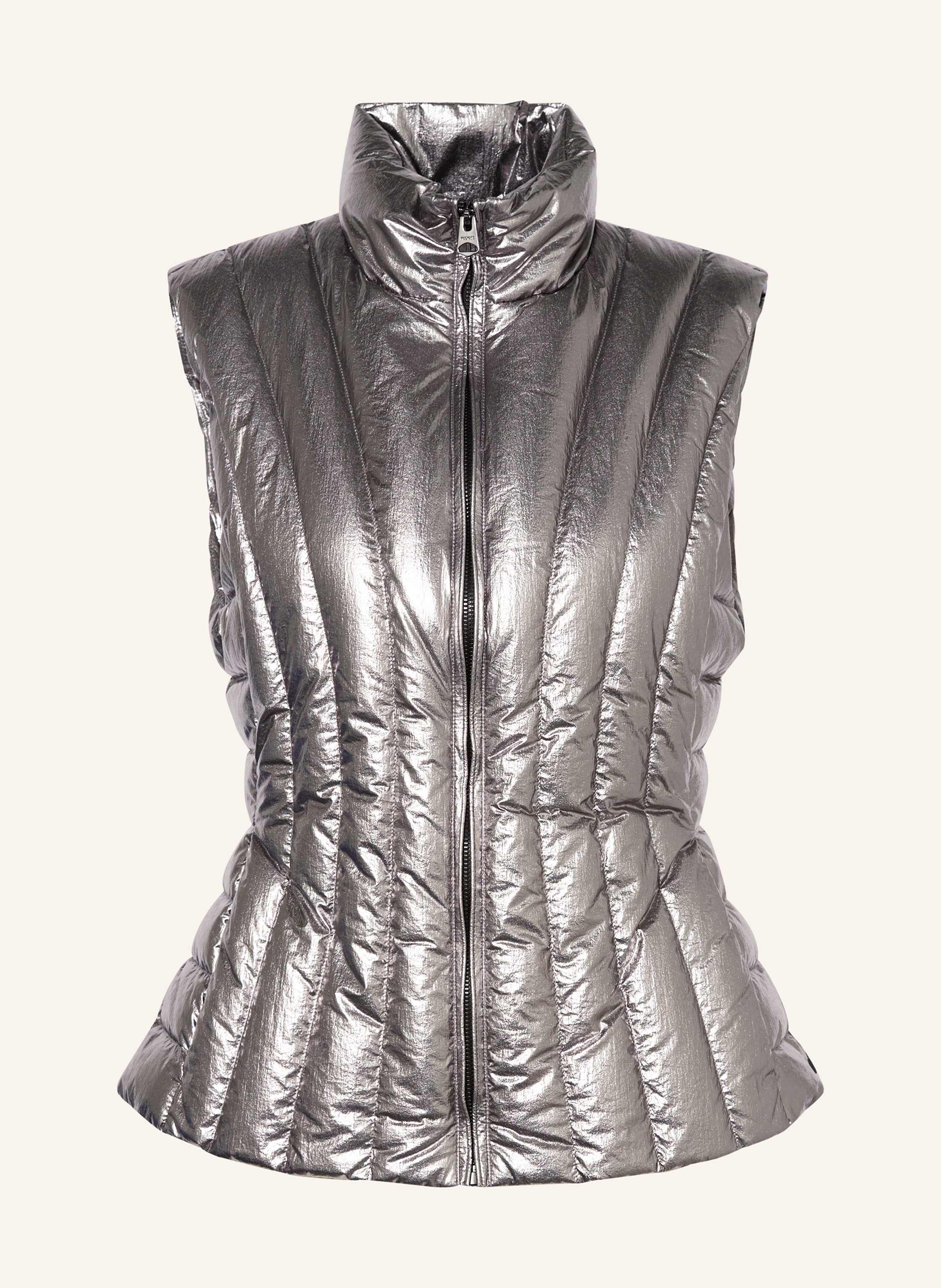 Calvin klein shop silver puffer vest