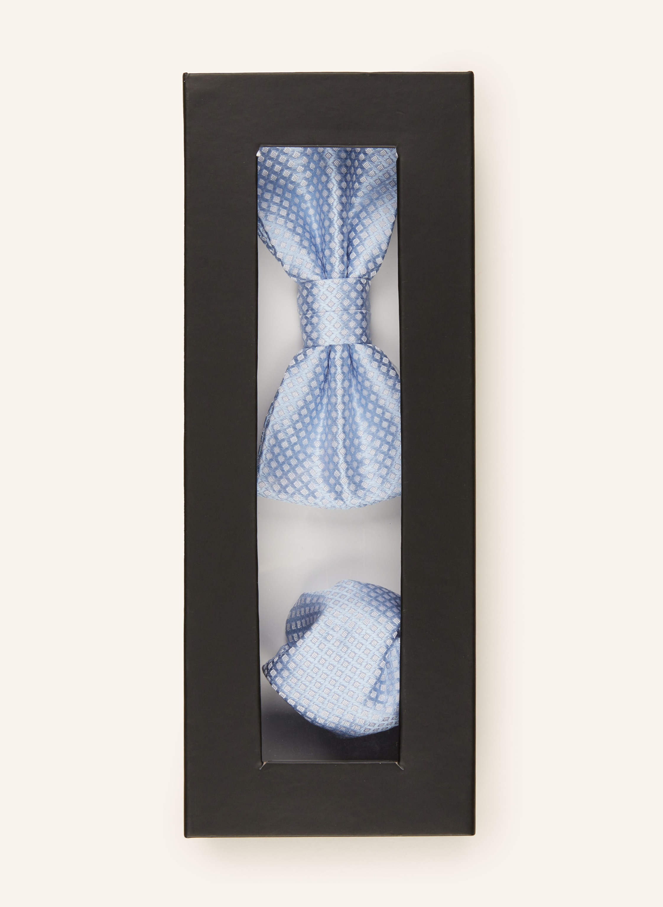 Thumbnail - Paul Set: Fliege Und Einstecktuch blau