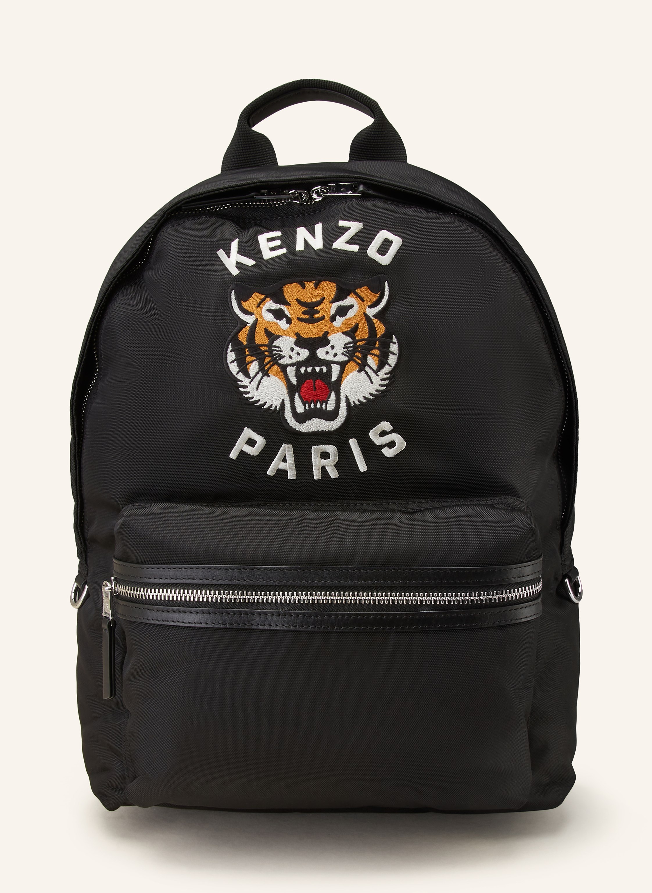 KENZO Rucksack TIGER in schwarz