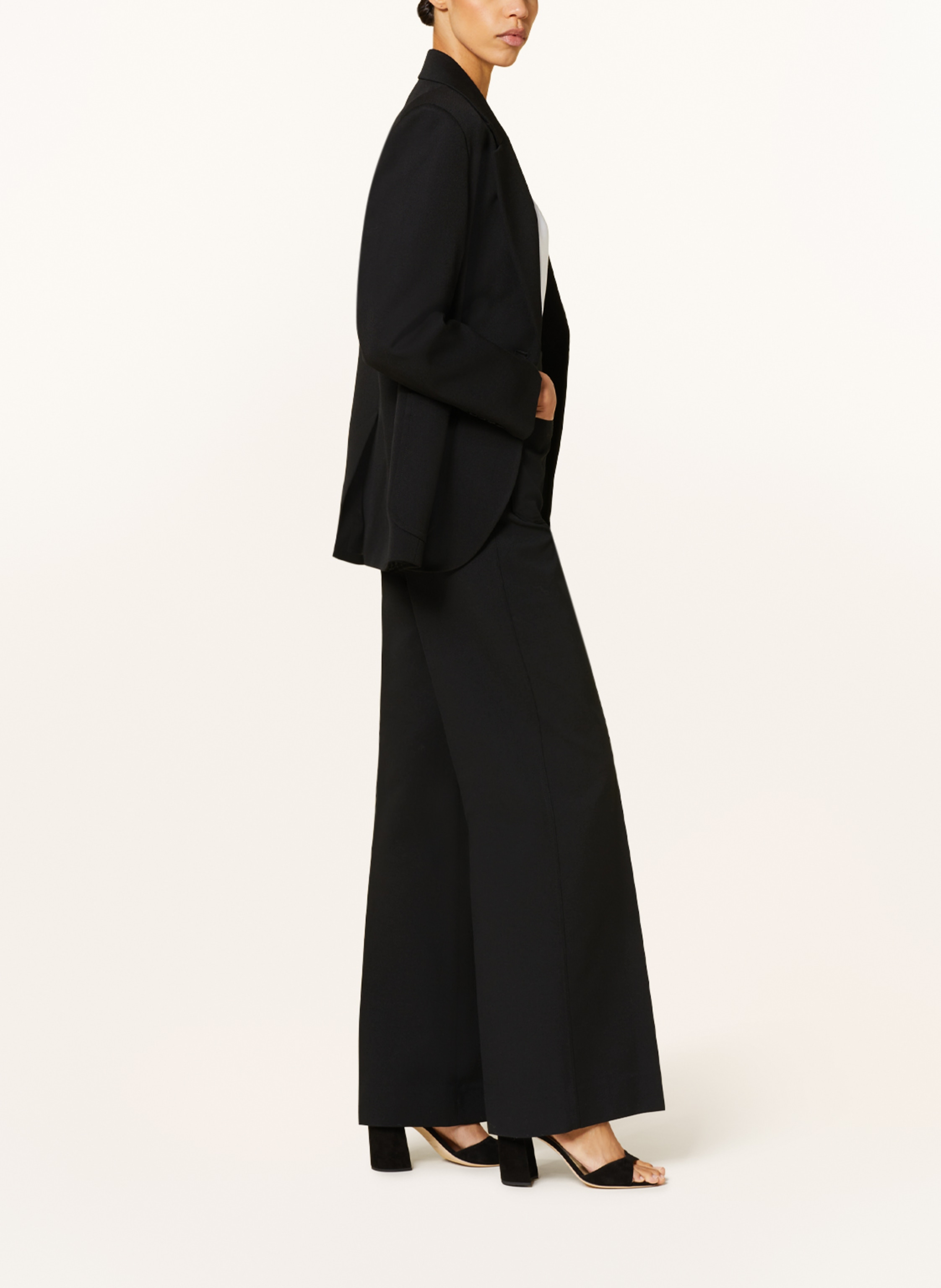 Thumbnail - Victoria Beckham Marlenehose Alina schwarz