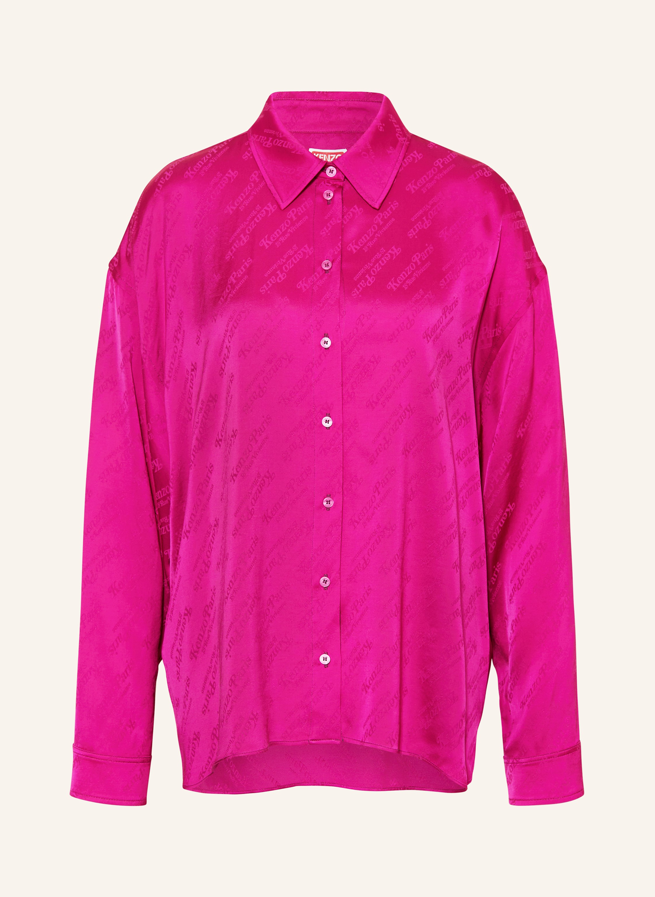 KENZO Shirt blouse in fuchsia