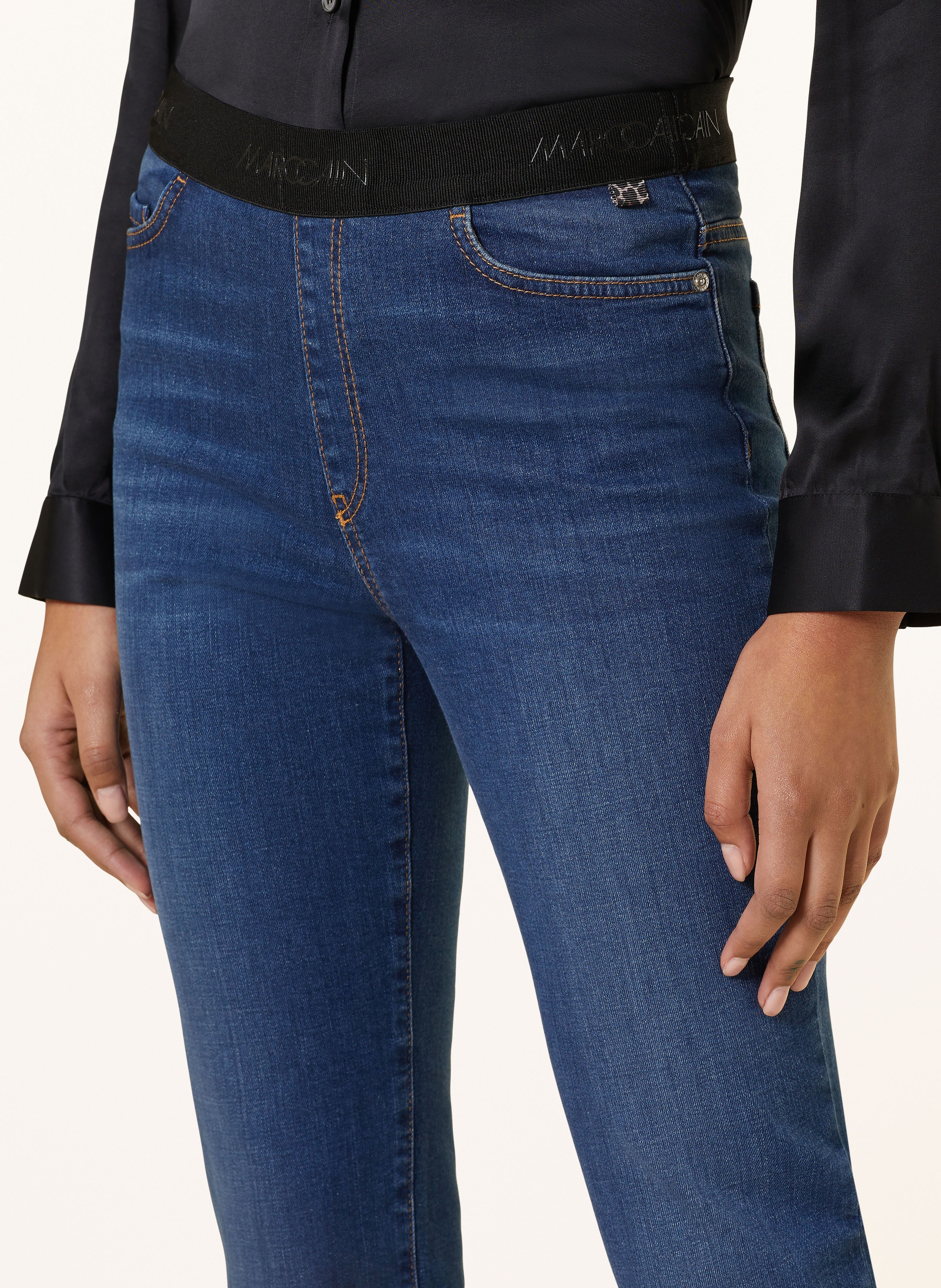 Marc Cain Skinny Jeans blau – Bild 2
