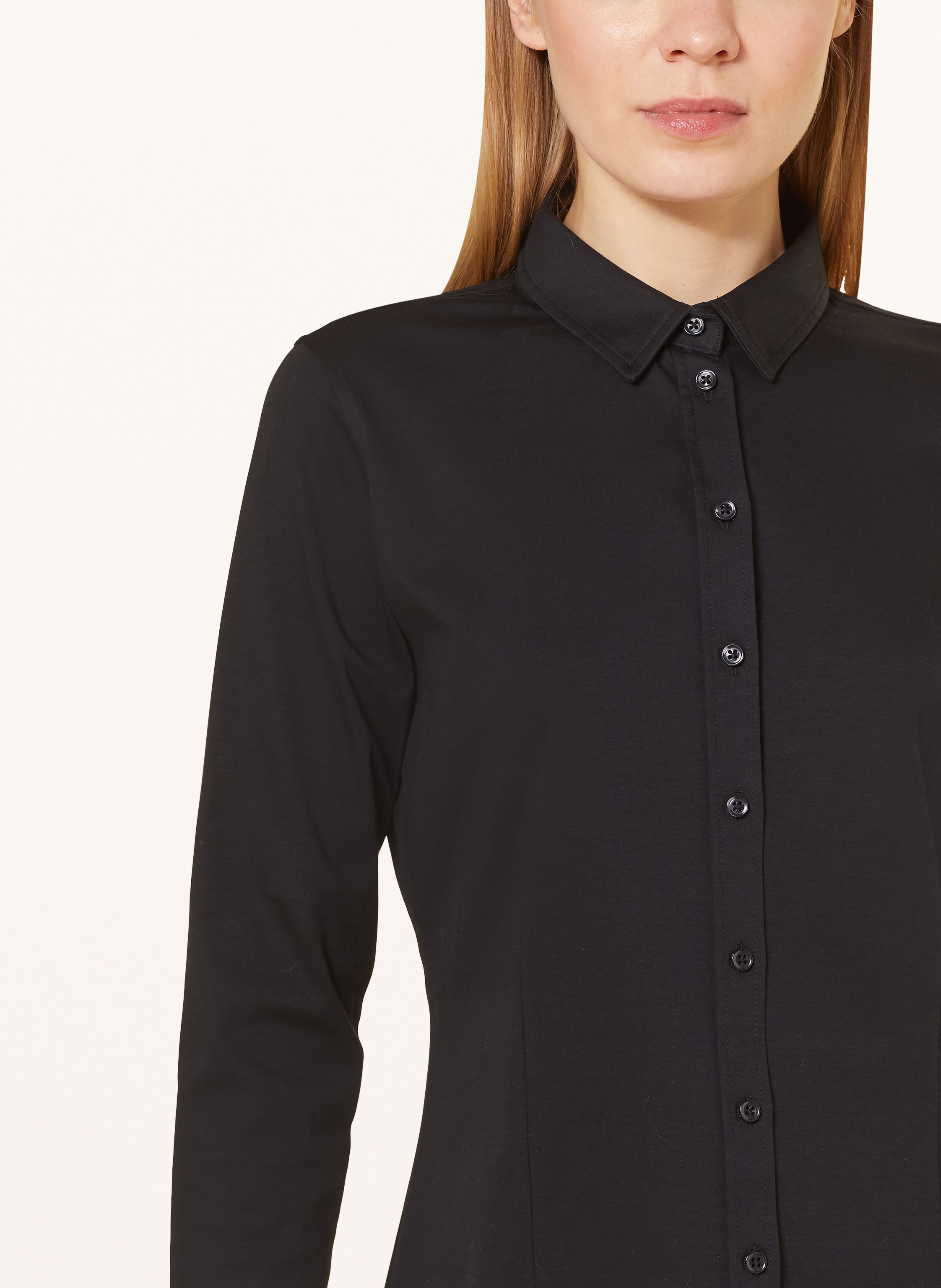 Thumbnail - Cinque Hemdbluse Cisary Aus Jersey schwarz