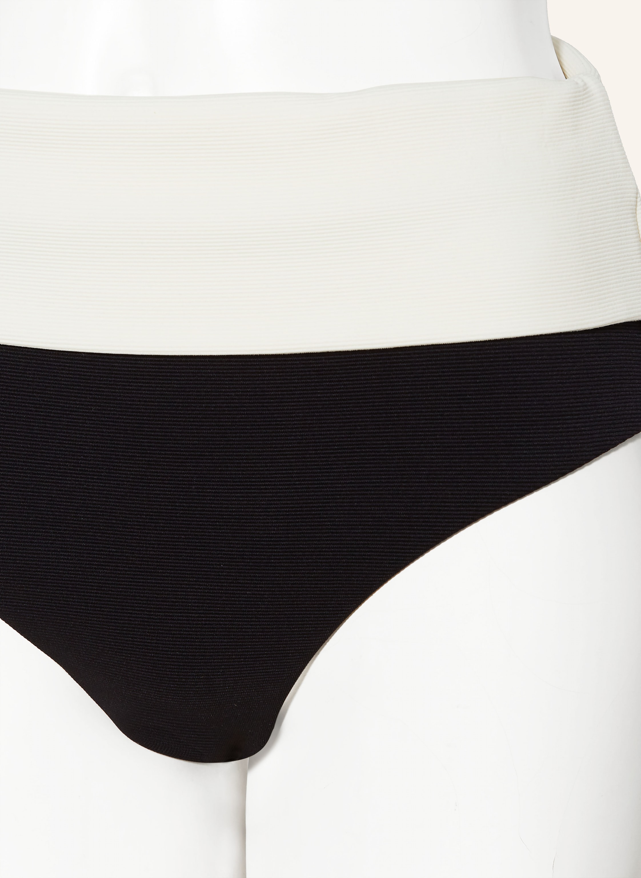 Thumbnail - Jets Australia High-Waist-Bikini-Hose Isla Rib schwarz