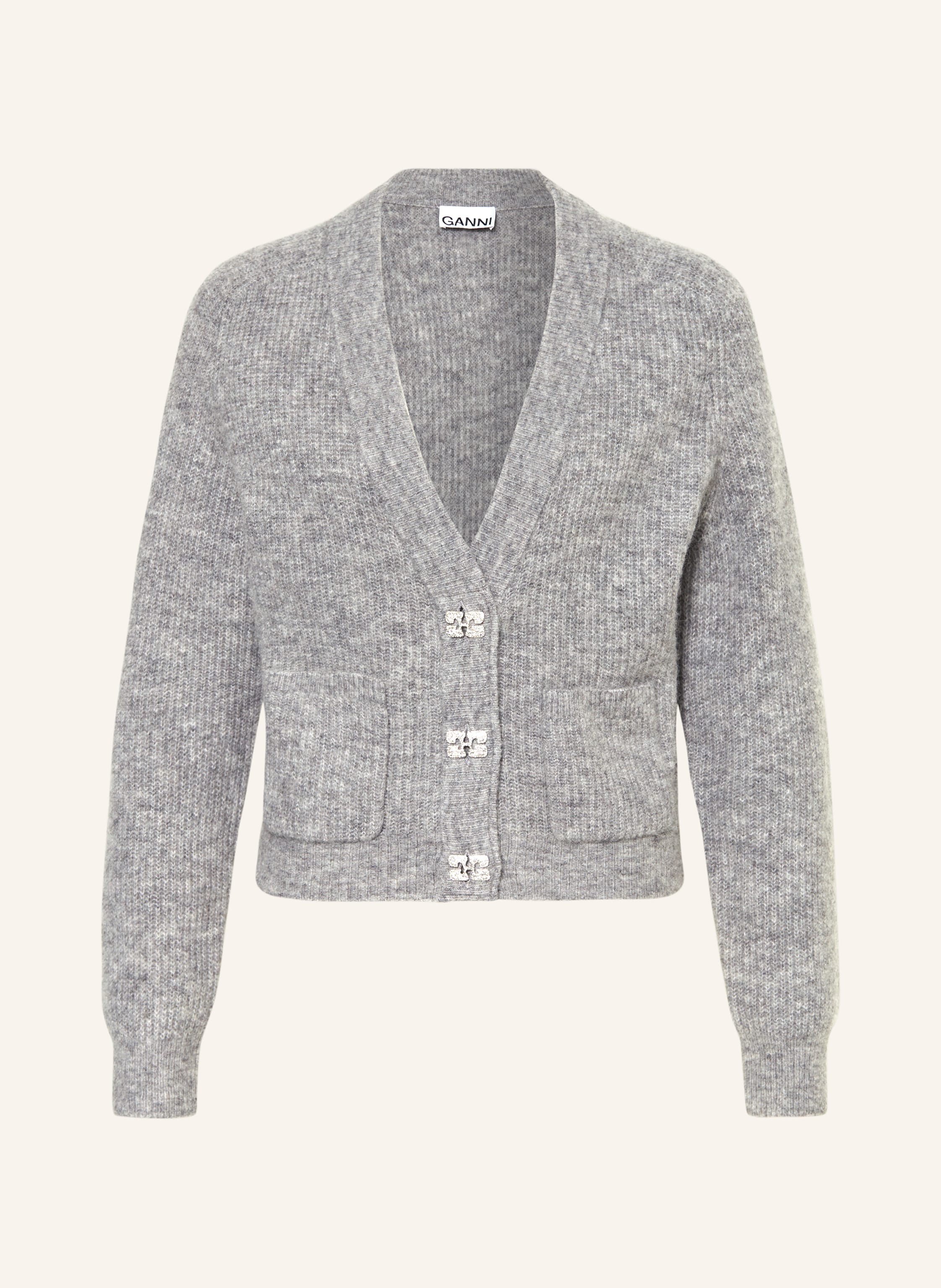 Ganni cardigan top