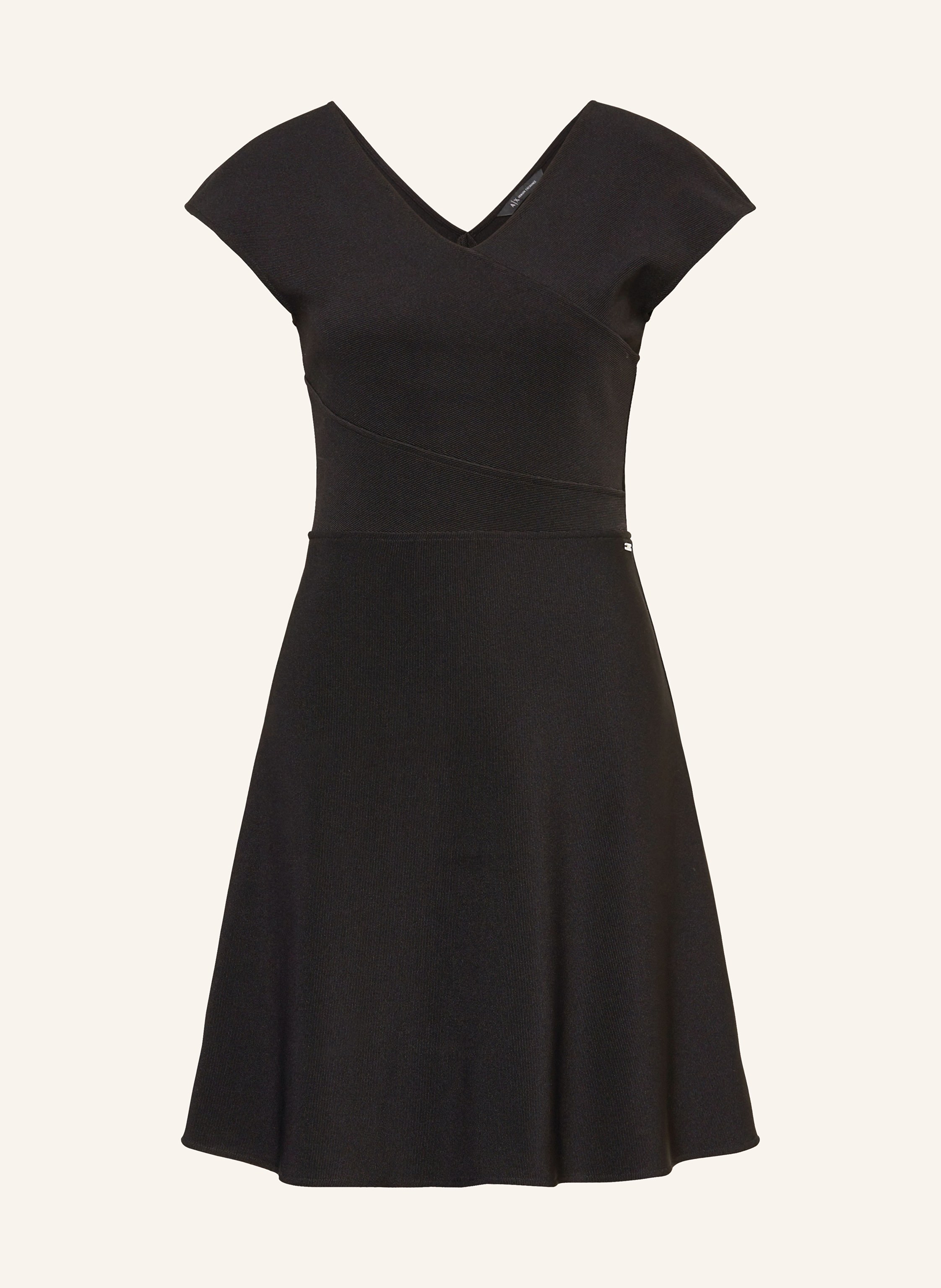 Arvensisbbabami Kleid Kleid Schwarz Creme