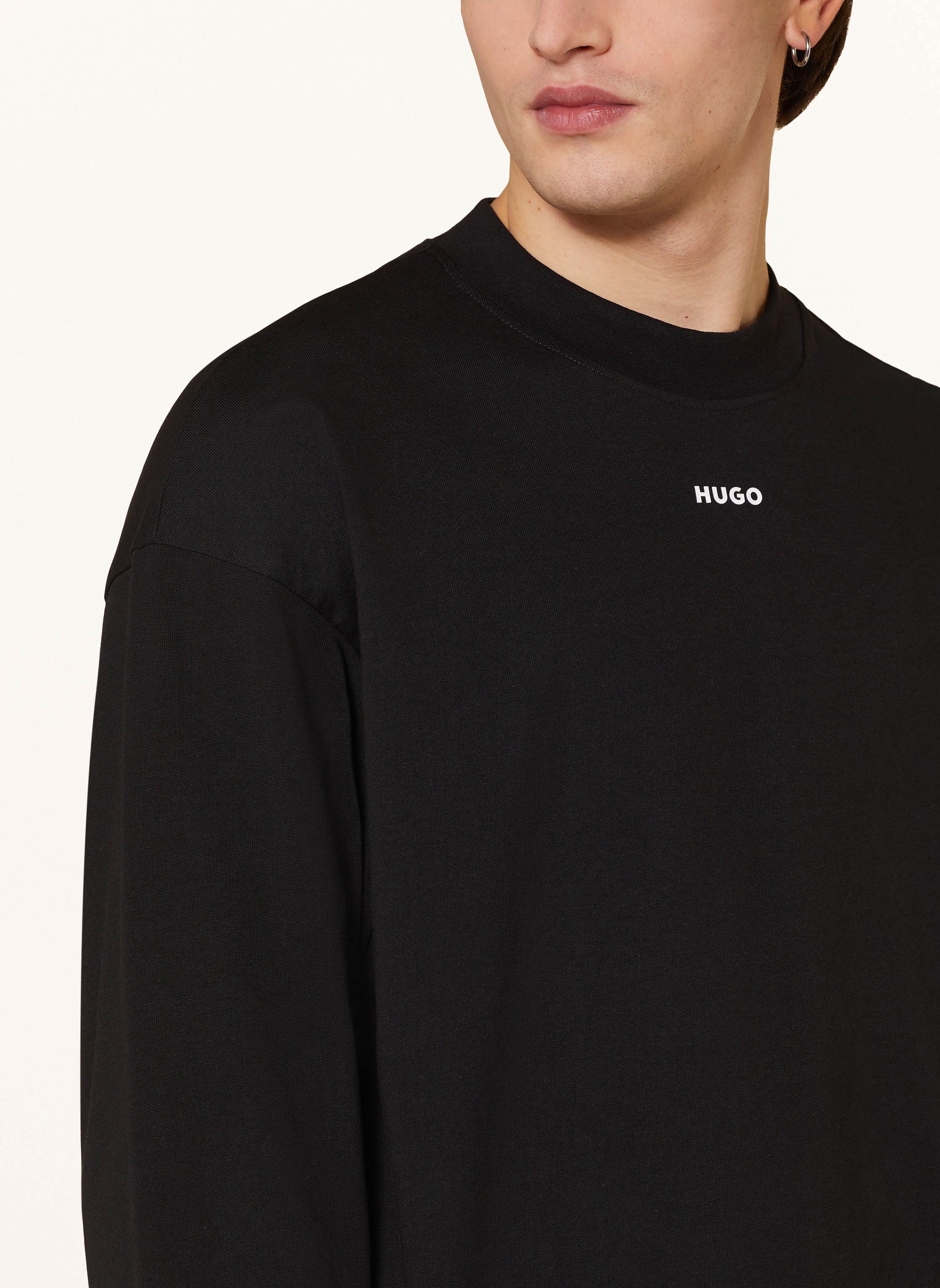 Thumbnail - Hugo Longsleeve Daposo schwarz