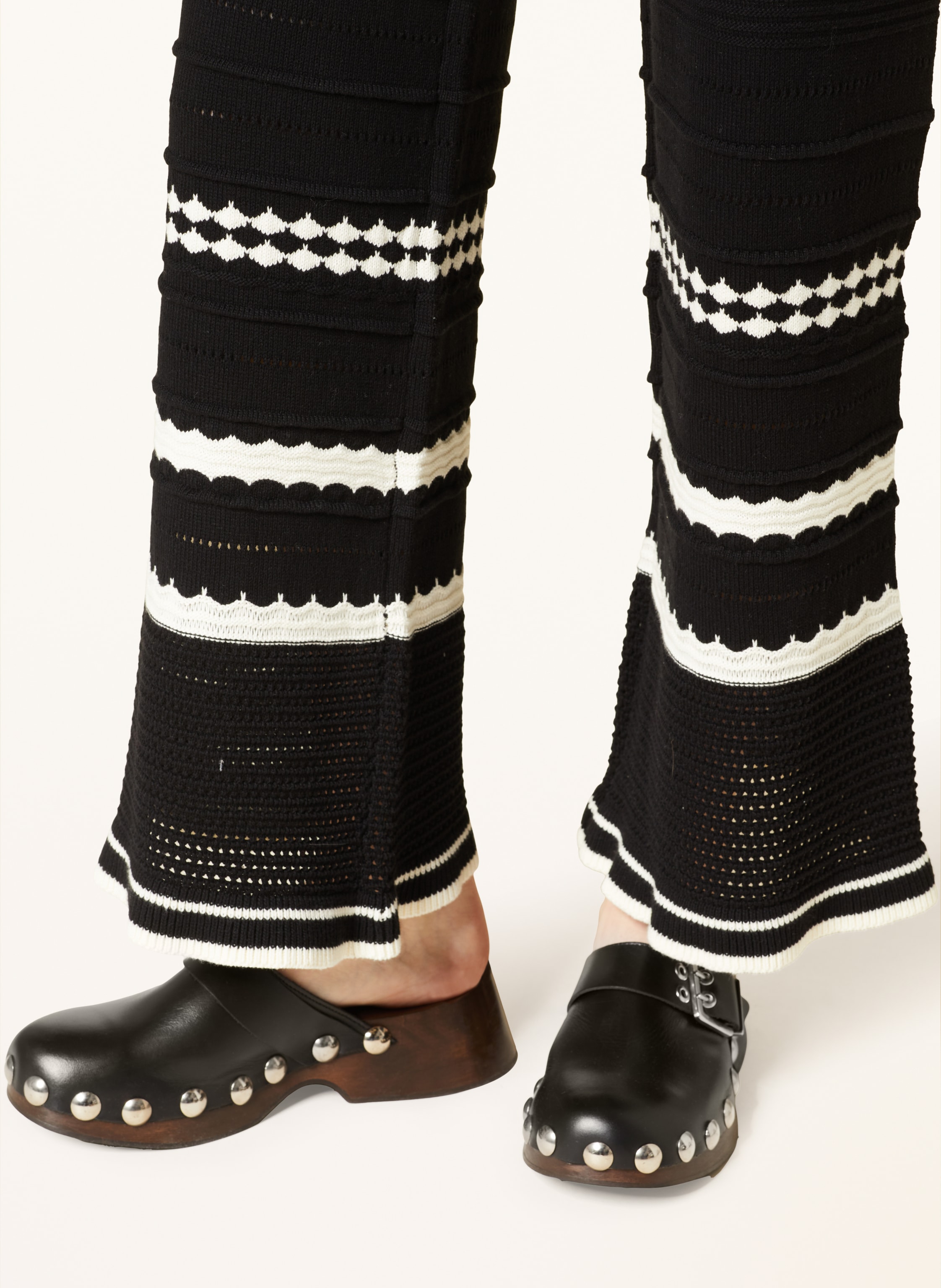 Mrs & Hugs Strickhose schwarz – Bild 2